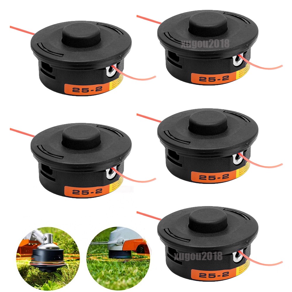 5-Pack 25-2 Trimmer Head For Stihl FS55 55R 56RC 85 90 90R 110 110RX 120 130 131
