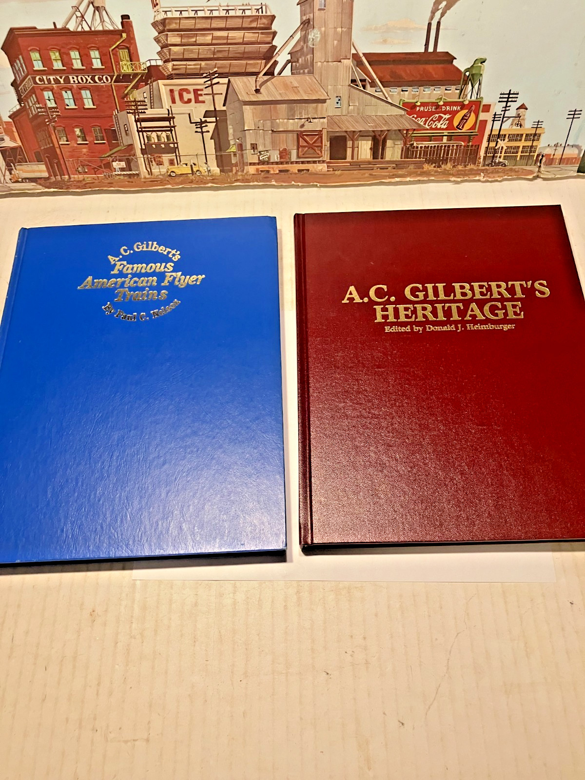 (2) BOOKS A.C. GILBERT`S HERITAGE & A.C. GILBERT`S FAMOUS AMERICAN FLYER TRAINS (2) BOOKS A.C. GILBERT`S HERITAGE & A.C. GILBERT`S FAMOUS AMERICAN FLYER TRAINS