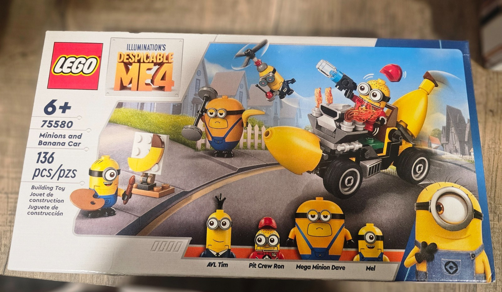 LEGO Despicable Me: Minions and Banana Car (75580) NEW SEALED IN BOX