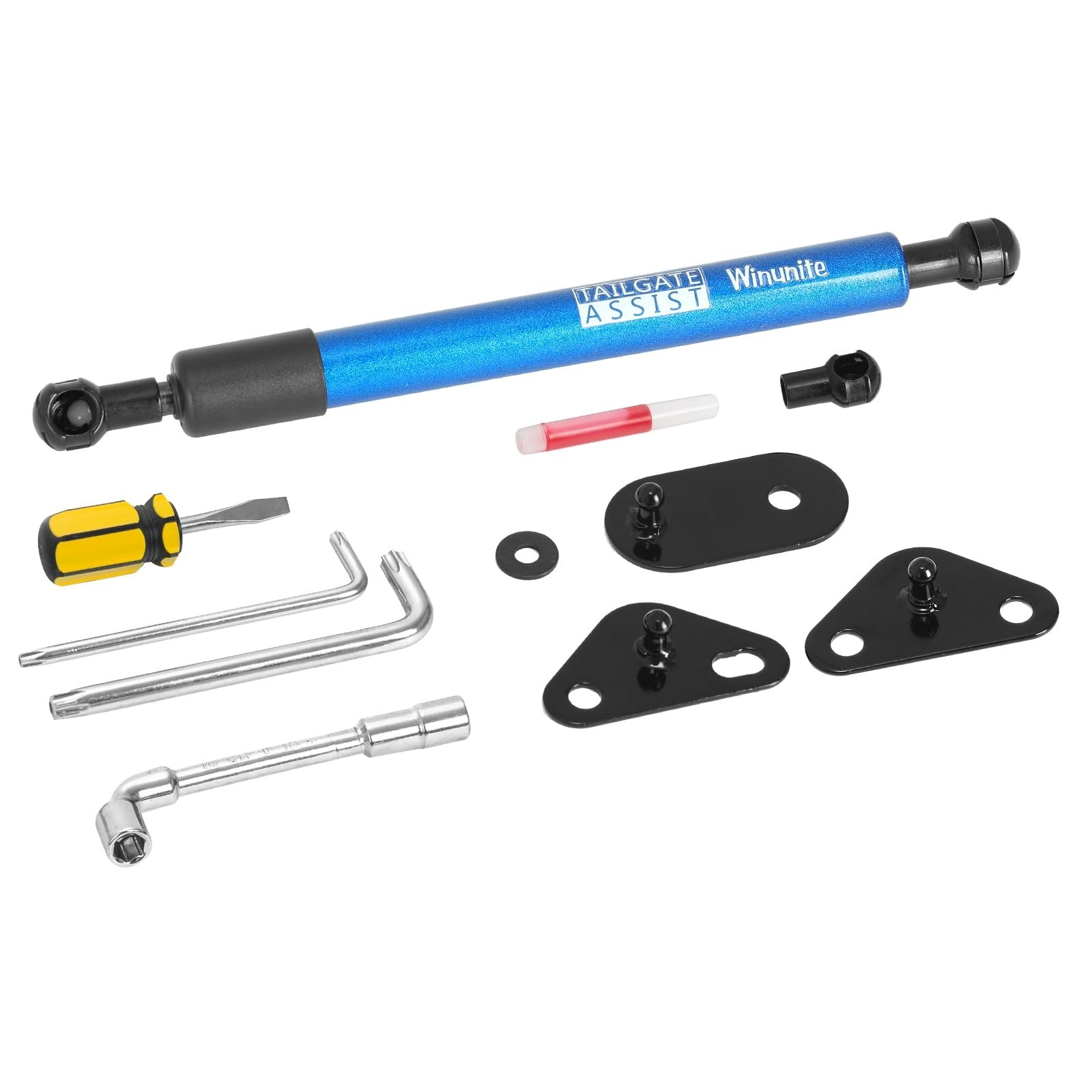 SUNPIE Compatible with 2015-2025 F150 Tailgate Assist Stainless Steel Material