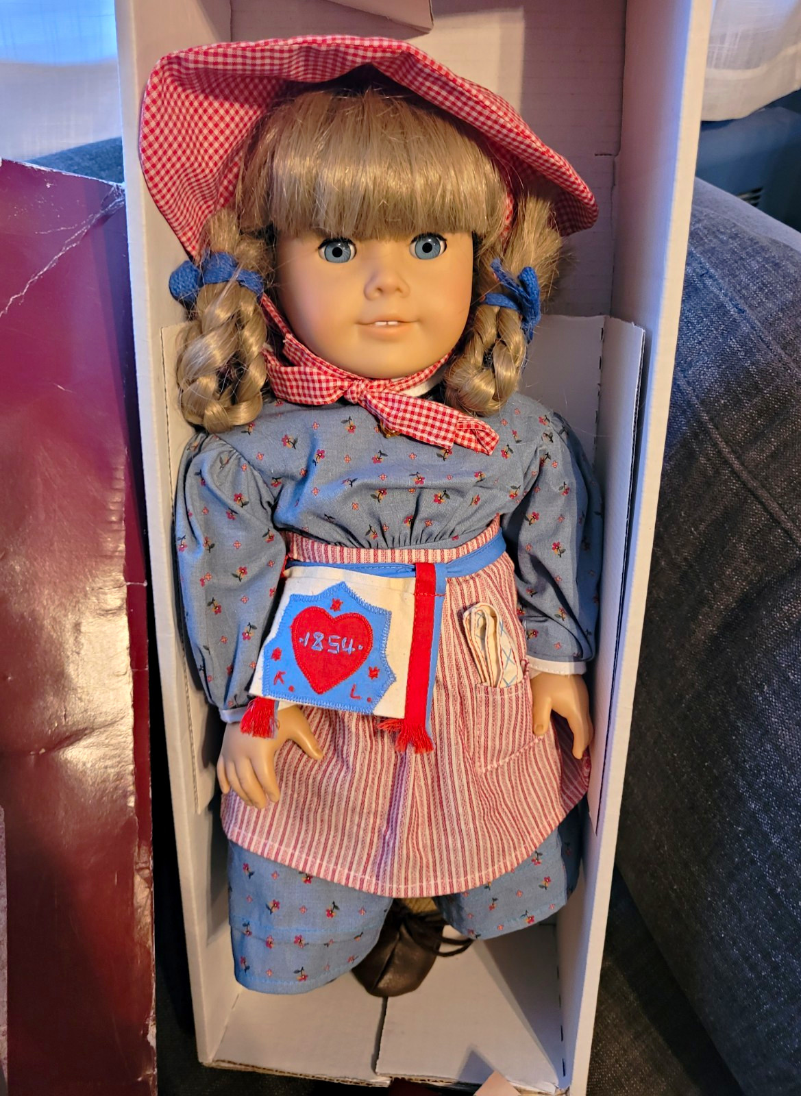 Vintage Pleasant Company American Girl Doll Kirsten Lawson In Box