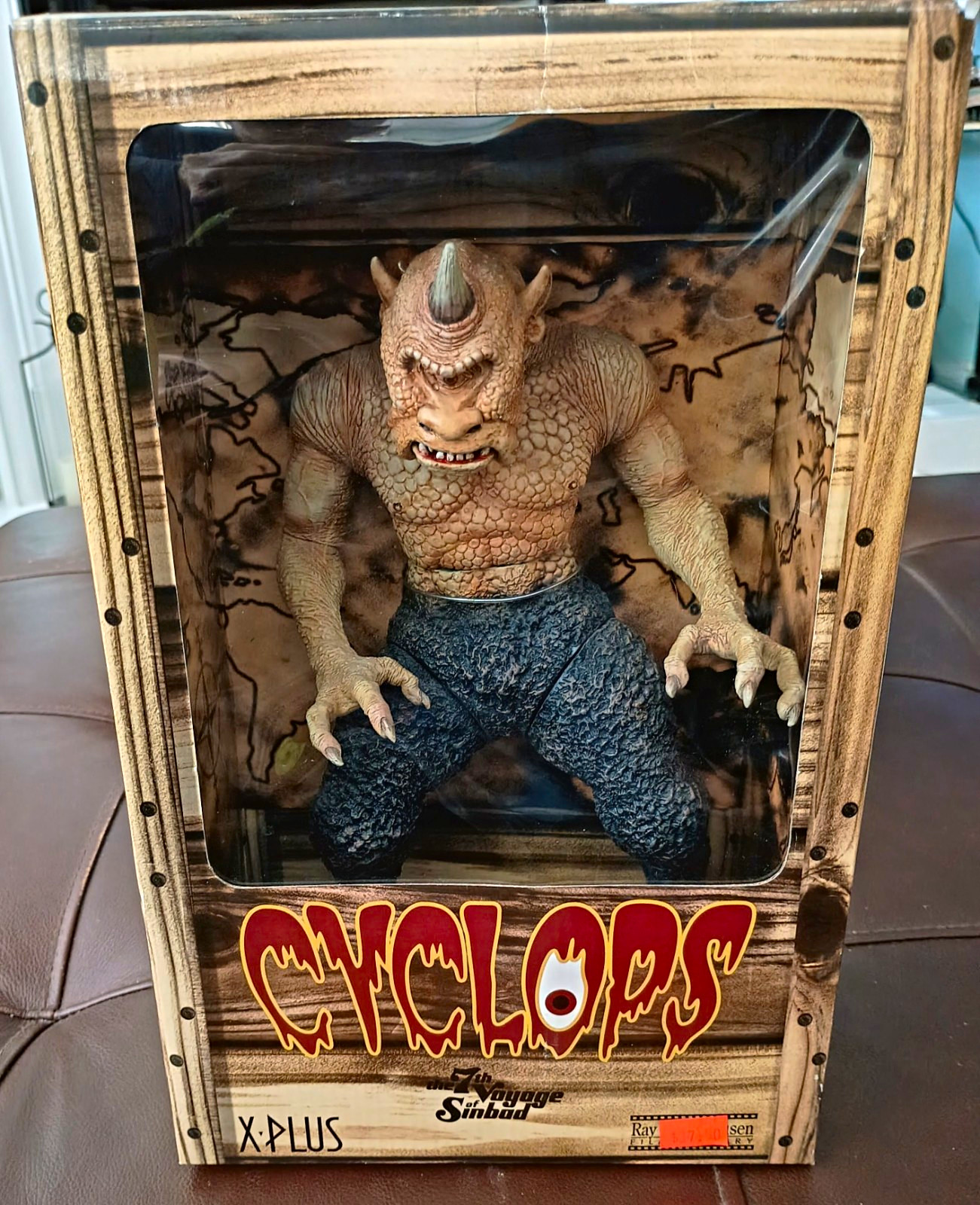 X-Plus Cyclops Action Figure Ray Harryhausen 7th Voyage of Sinbad Ryu Ohyama NIB X-Plus Cyclops Action Figure Ray Harryhausen 7th Voyage of Sinbad Ryu Ohyama NIB