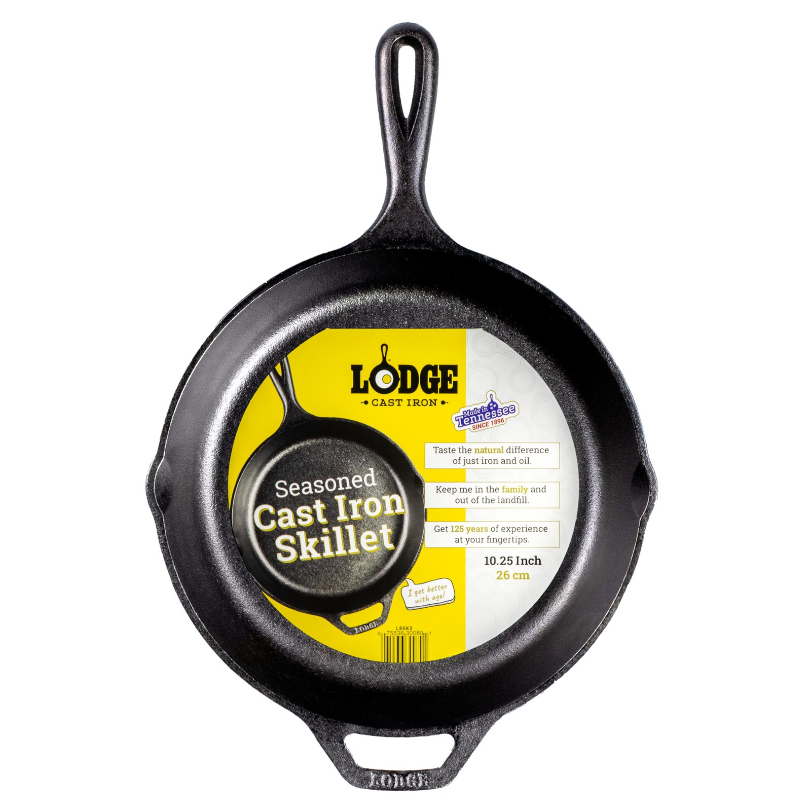 Lodge 10.25 Inch Cast Iron Skillet