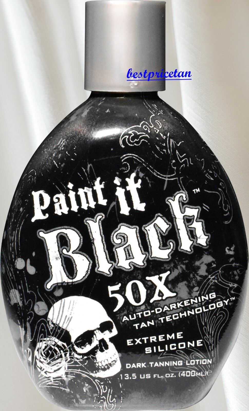 Millennium PAINT IT BLACK 50X Dark Bronzer Indoor Tanning Bed Lotion - 13.5oz