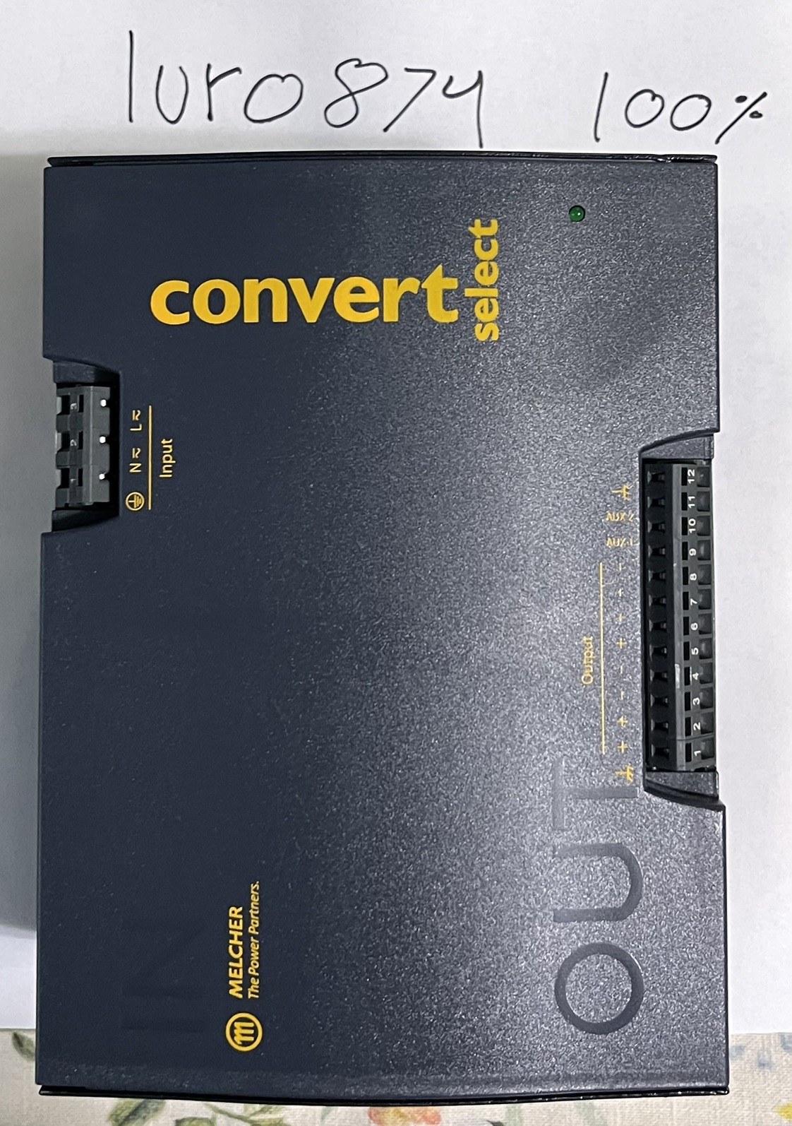 Melcher convert Select DIN rail LXR1701-6G Melcher convert Select DIN rail LXR1701-6G