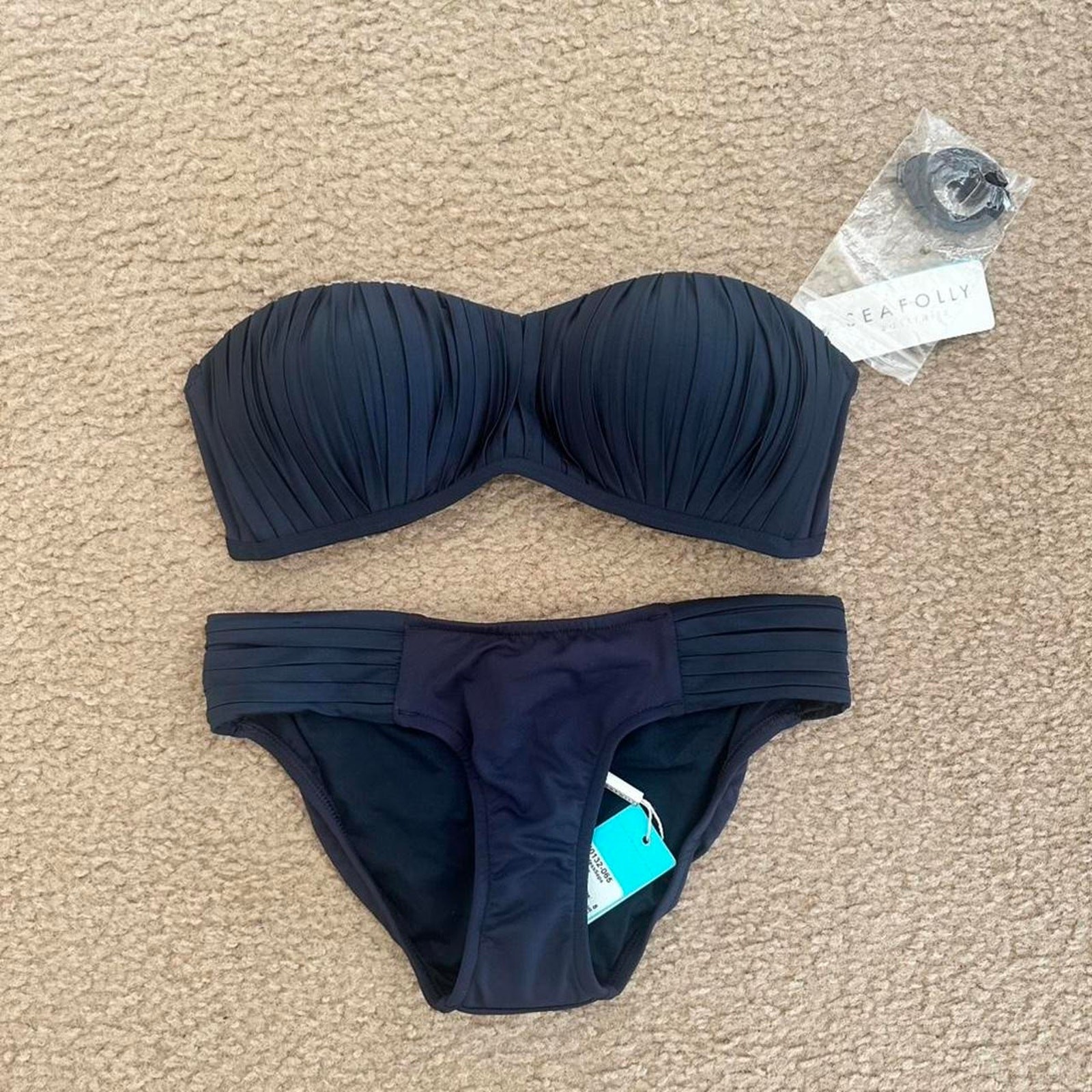 Brand new Seafolly Navy Bikini. Fits US 4