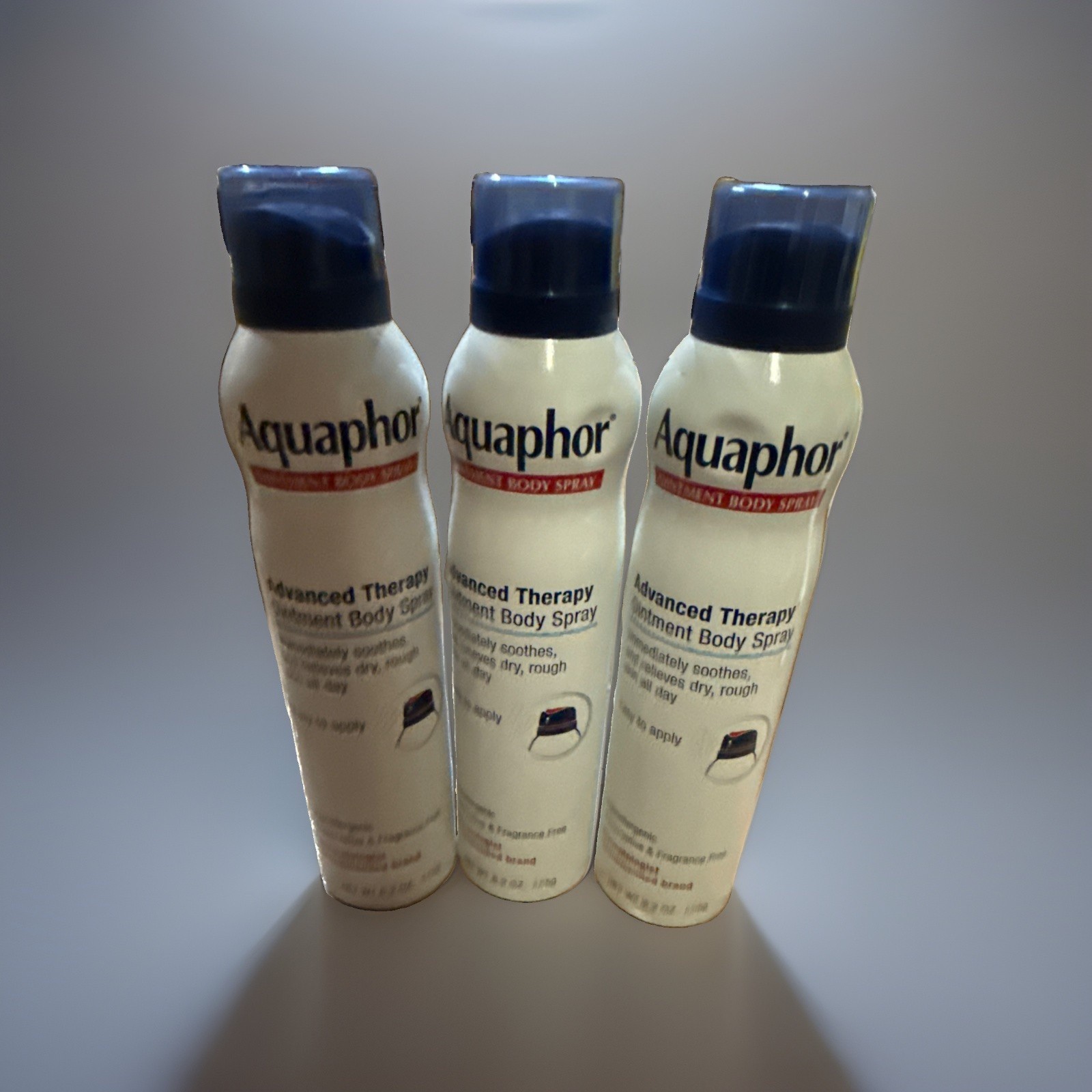 Aquaphor Advanced Therapy Ointment Body Spray 6.2oz Moisturizer 3 Pack