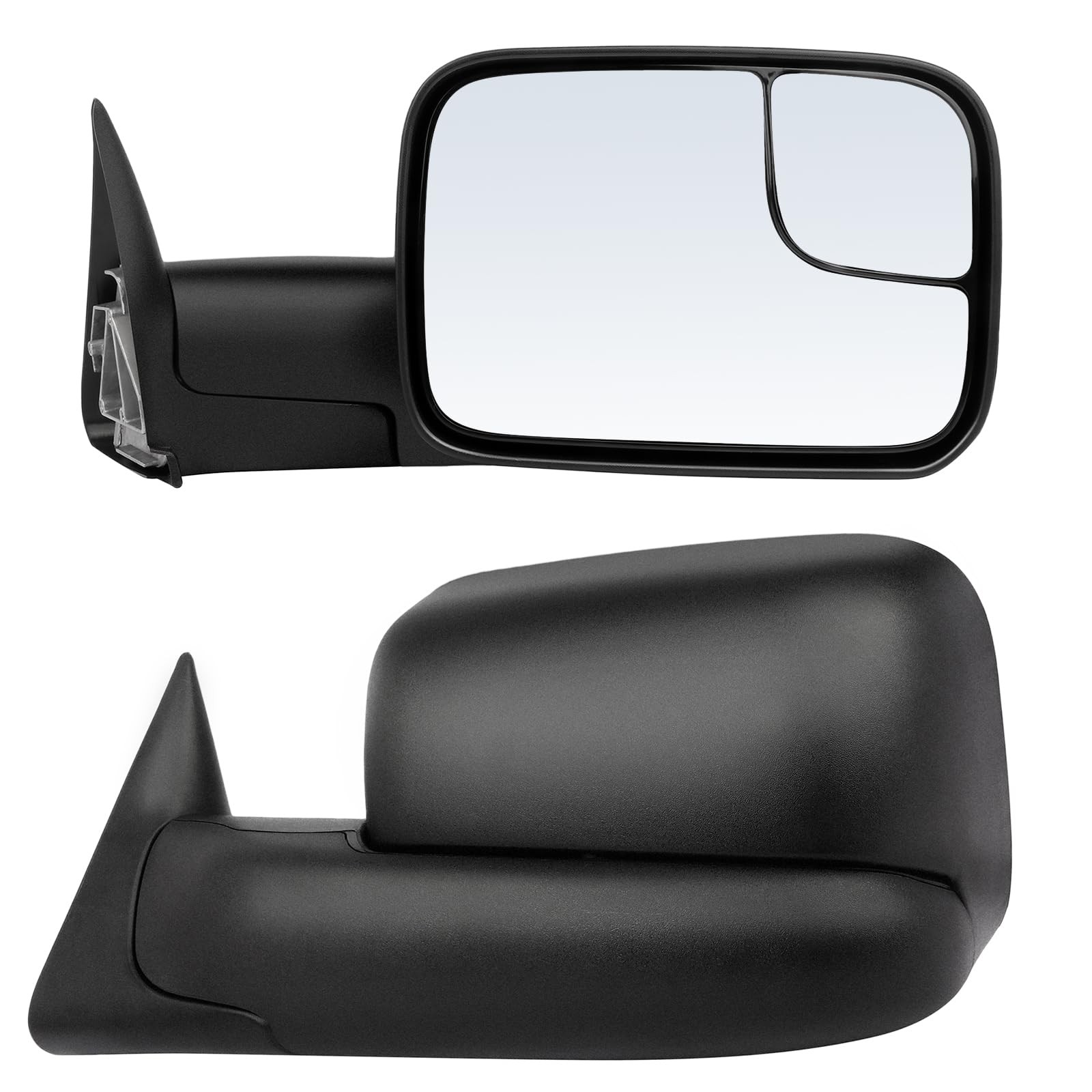 Pair Tow Mirrors For 94-01 For Dodge Ram 1500