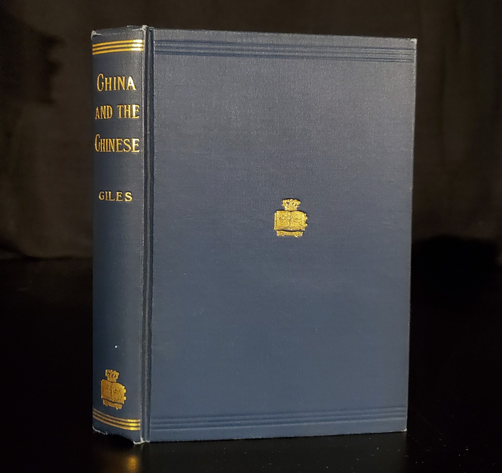 China and the Chinese by Herbert Giles ~ 1912 Columbia Press Hardcover NEAR FINE