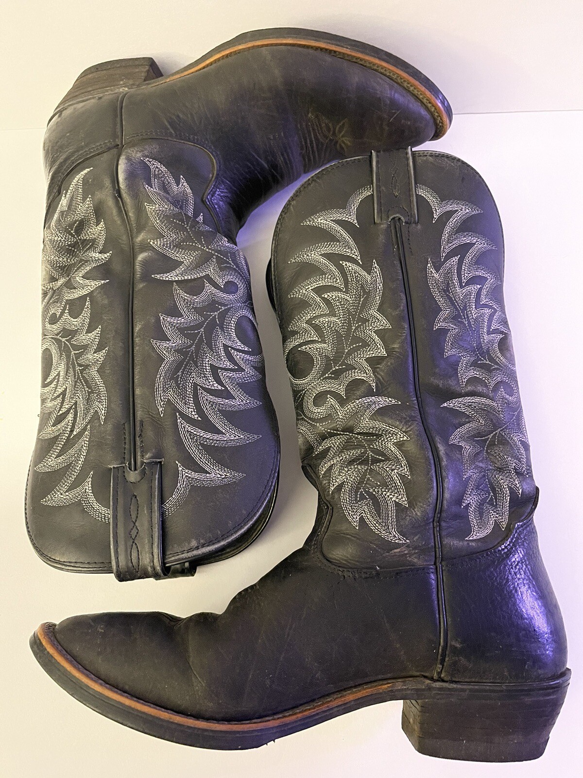 TONY LAMA 7952 MENS BLK KRAUSS BOOTS