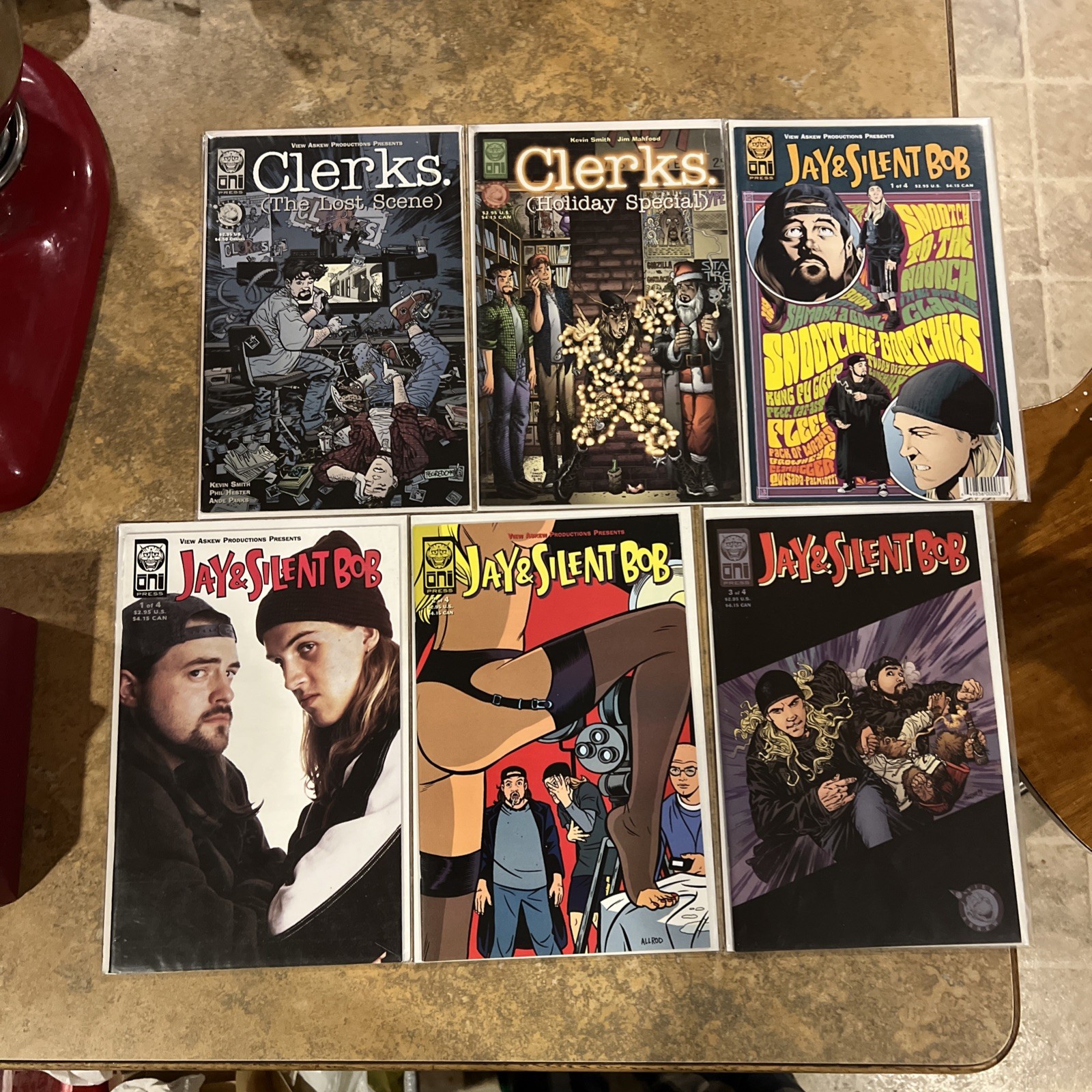 Oni Press 1998 Kevin Smith Clerks View Askew Jay and Silent Bob Comic Book Lot