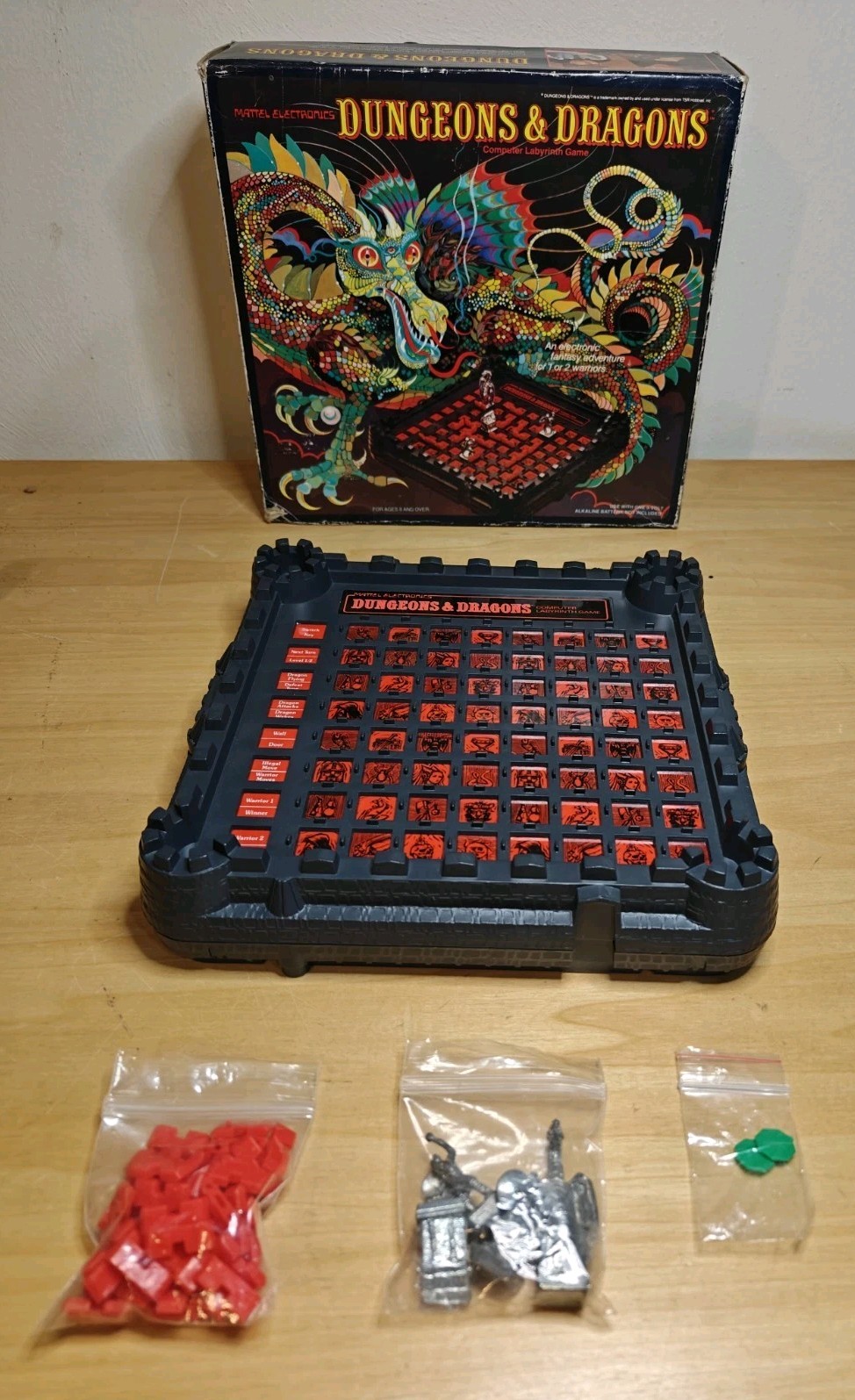 Vintage Mattel Dungeons & Dragons Computer Labyrinth Game Mostly Complete - Nice Vintage Mattel Dungeons & Dragons Computer Labyrinth Game Mostly Complete - Nice