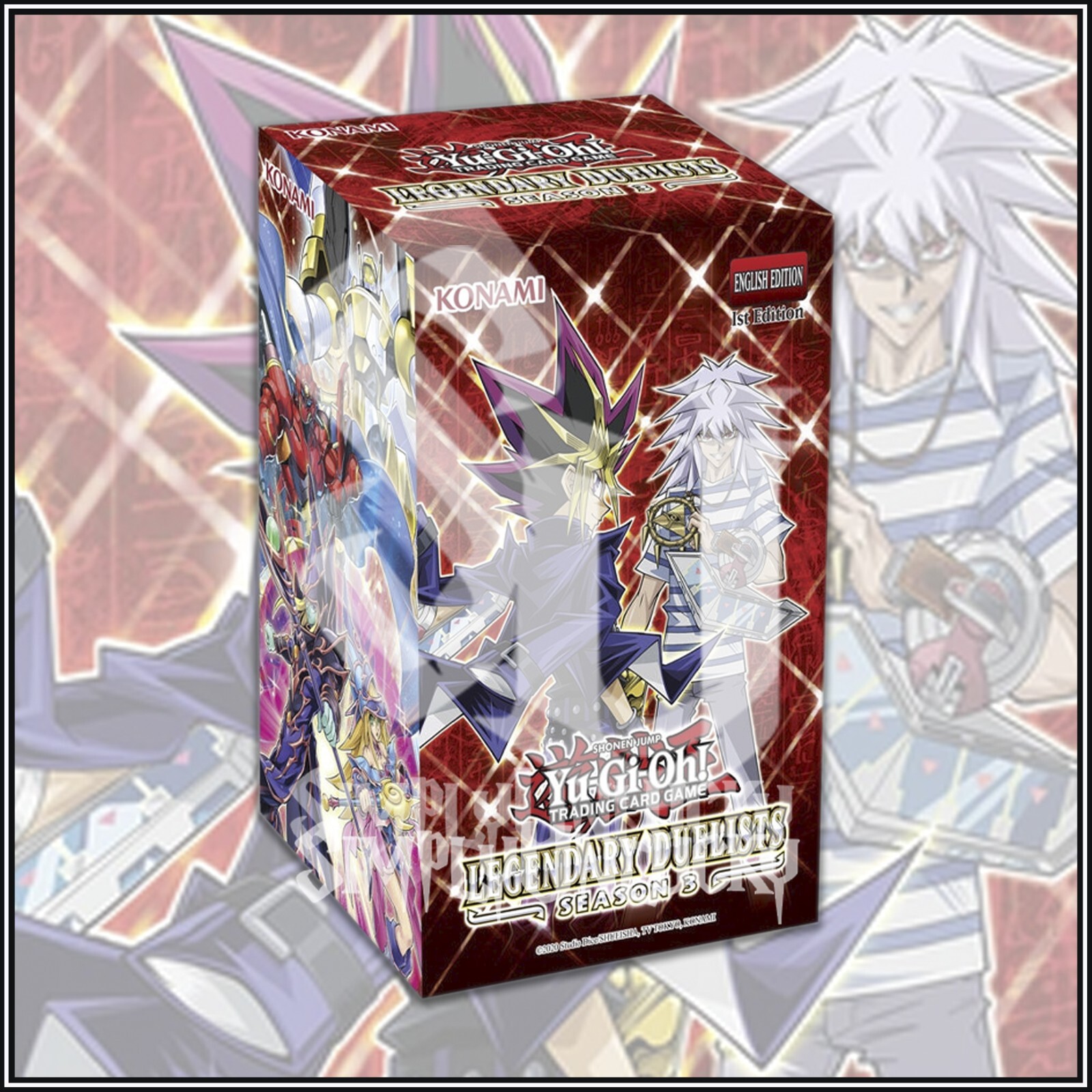 YuGiOh LEGENDARY DUELISTS SEASON 3 Mini Box 2 Packs + Dice LDS3🔥