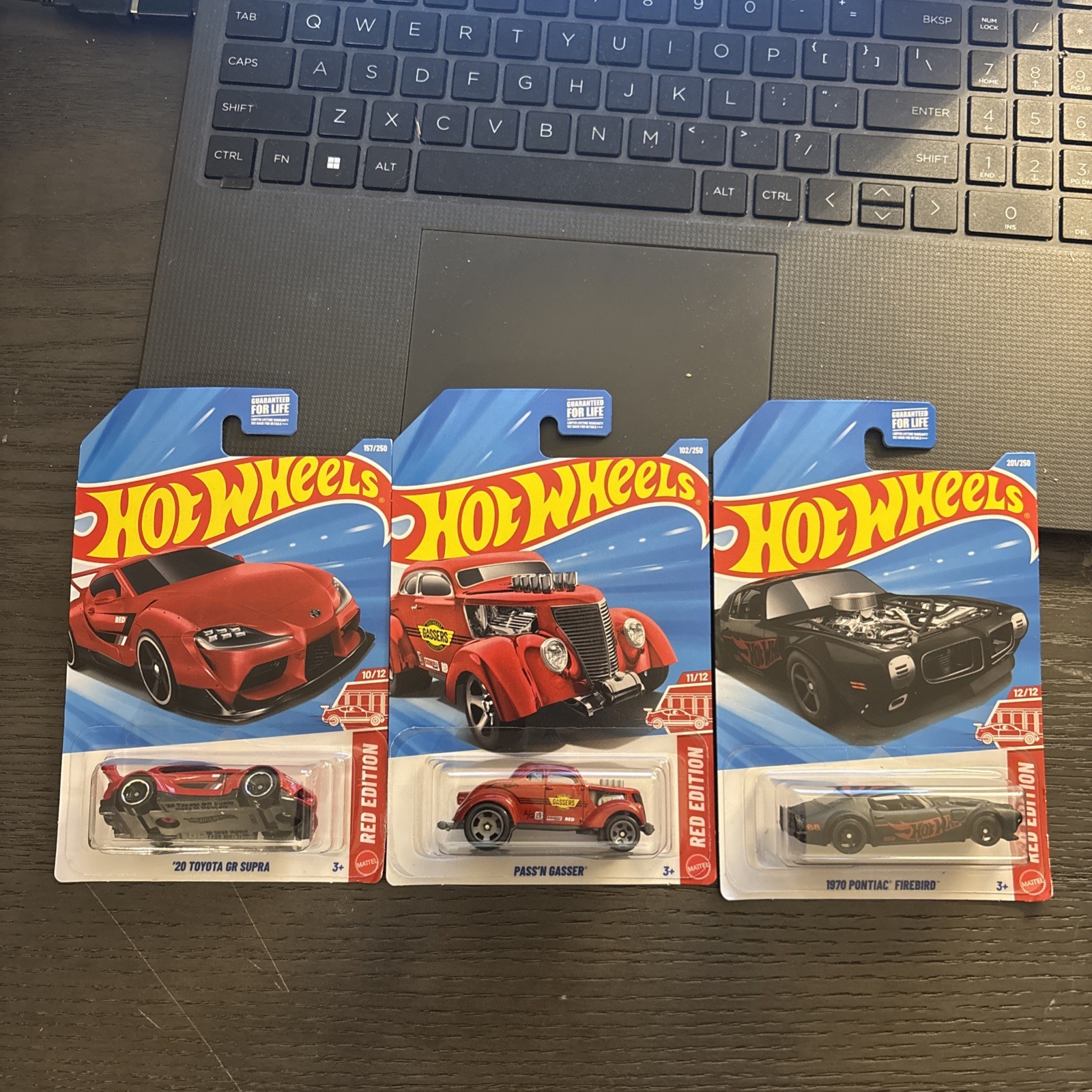 New 2026 Hot Wheels N Case Target Red Edition Lot Supra Firebird Pass'n Gasser