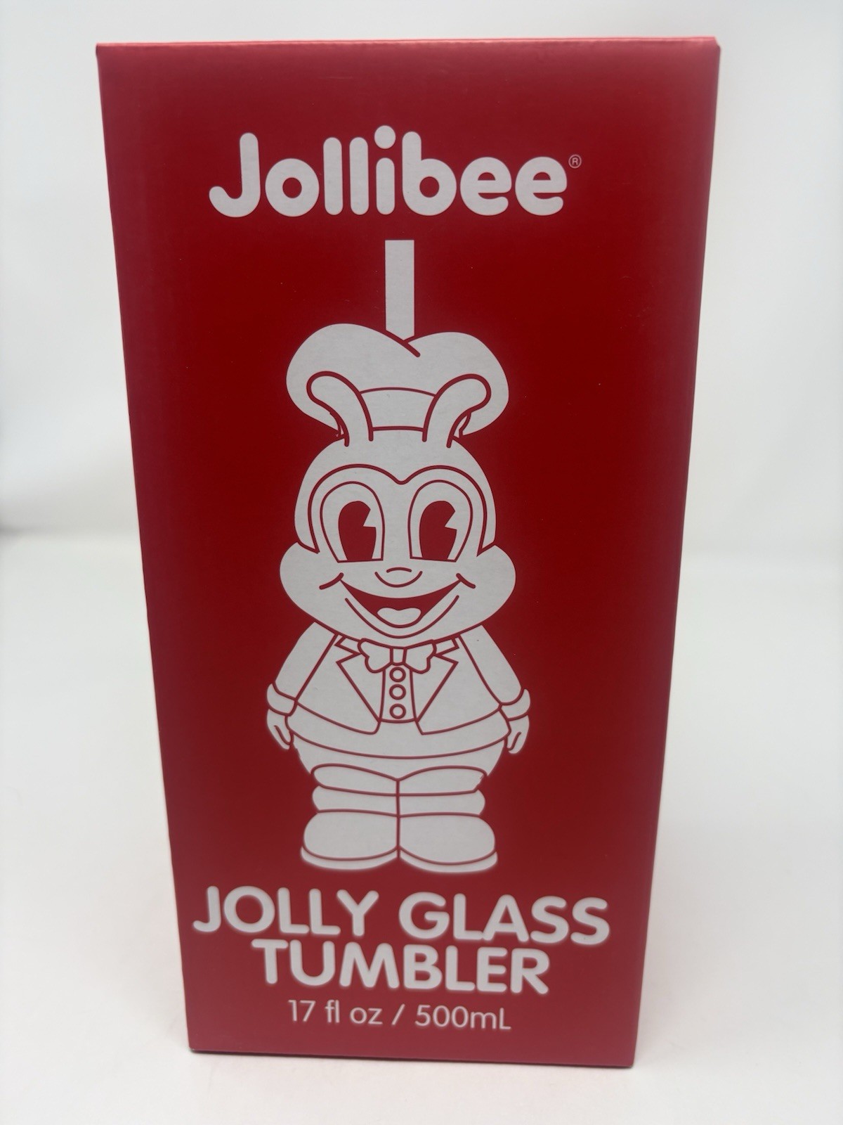 Jollibee Glass Tumbler Brand New Jollibee Glass Tumbler Brand New
