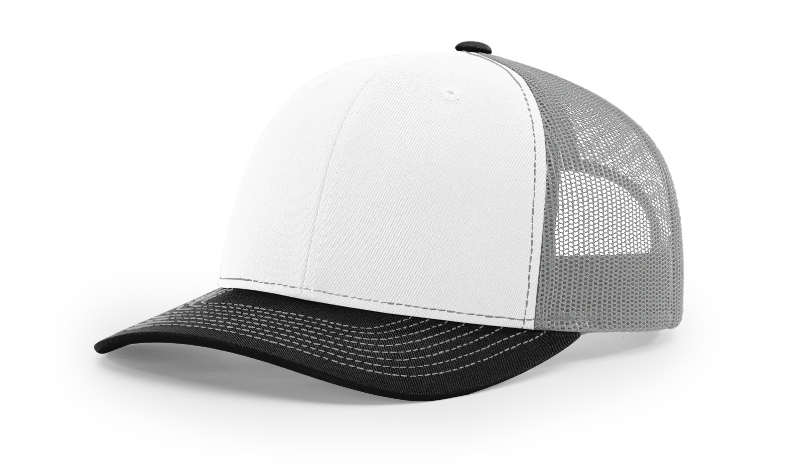 Richardson 112 Adjustable Snapback Trucker Hat OSFM Blank Mesh Back 100+ Colors