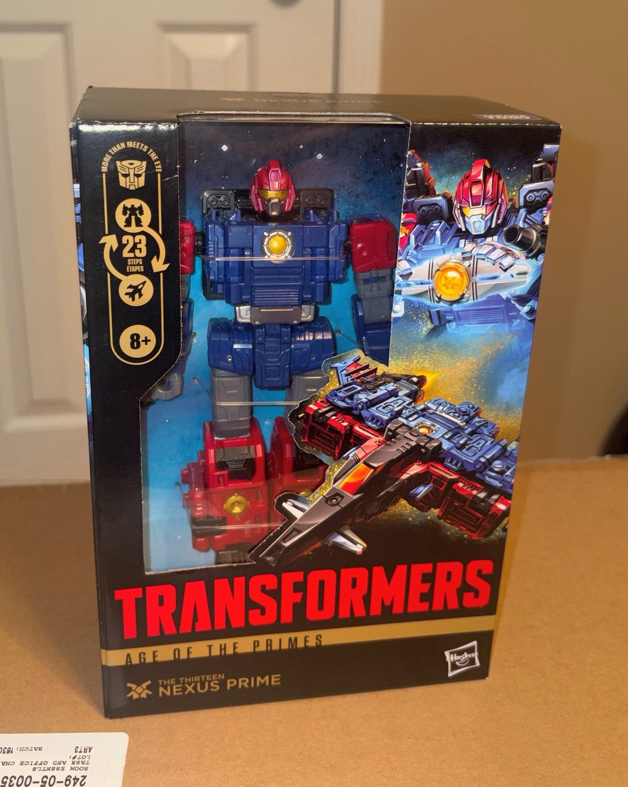 Transformers Age Of The Primes Voyager Nexus Prime NIB