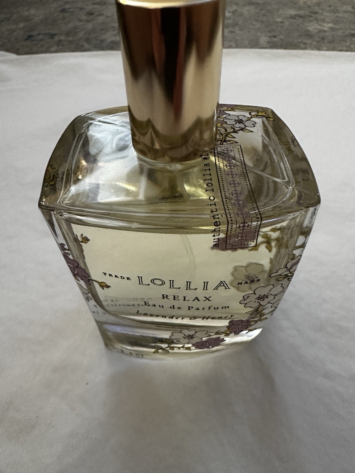 Lollia Relax Eau de Parfum Spray 1.0 fl oz Regular Size Lavender Honey Lollia Relax Eau de Parfum Spray 1.0 fl oz Regular Size Lavender Honey