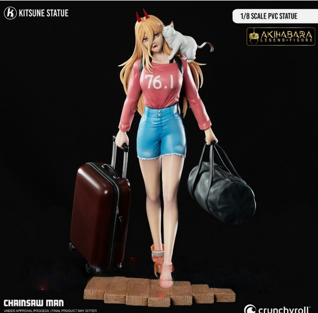 Kitsune Studio Power Model PVC Pre-order 1/8 Scale Chainsaw Man Painted New