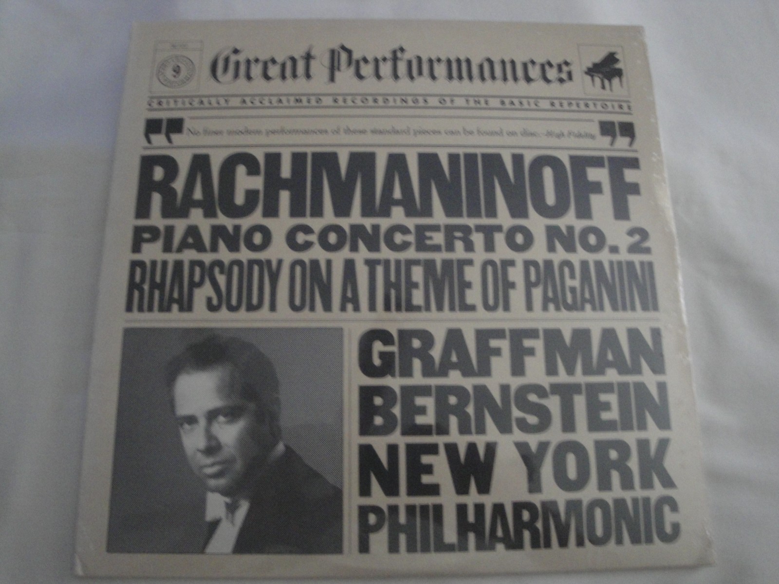 RACHMANINOFF PIANO CONCERTO NO. 2 & TCHAIKOVSKY CAPRICCIO ITALIEN VINYL LP NEW RACHMANINOFF PIANO CONCERTO NO. 2 & TCHAIKOVSKY CAPRICCIO ITALIEN VINYL LP NEW