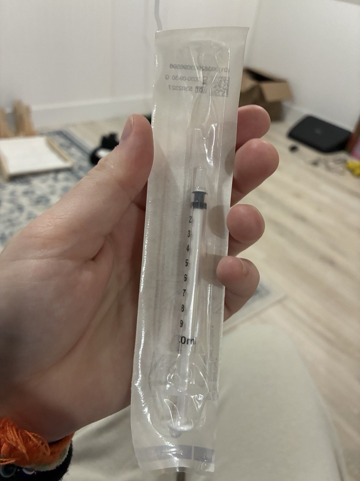 BD 1 mL Tuberculin Syringe Slip Tip Sterile Single Use Model 309659