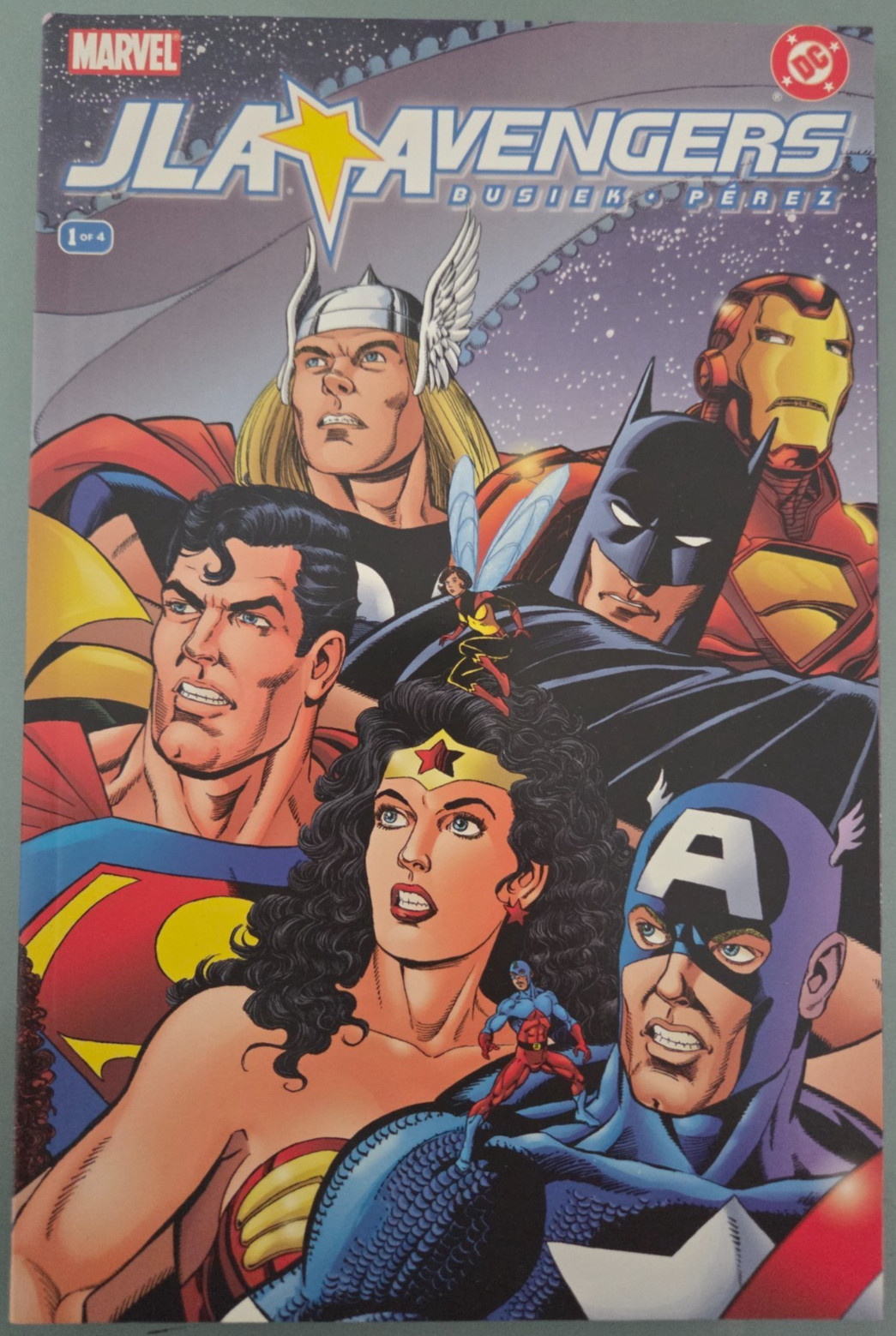 JLA | AVENGERS #1-4 (2003) DC MARVEL COMICS FULL COMPLETE SERIES GEORGE PEREZ