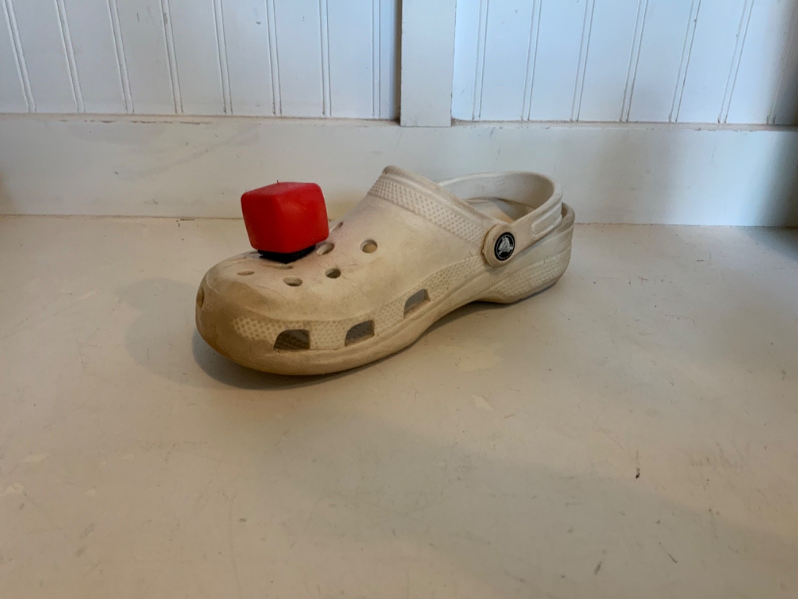 NeeDoh Croc jibblet that can come off of your croc to squish Not NeeDoh Brand😢