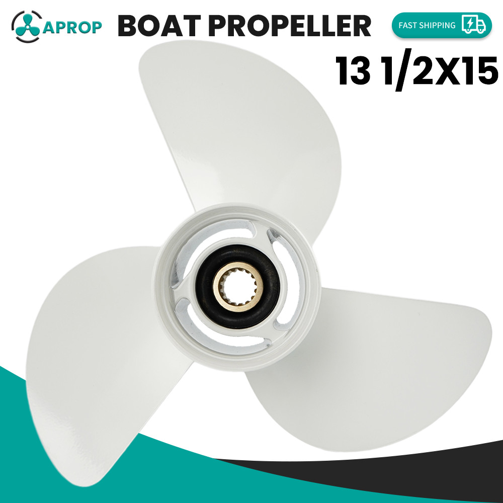 Boat Propeller 13 1/2x15 For Yamaha Props 50-130HP 6E5-45947-00-EL