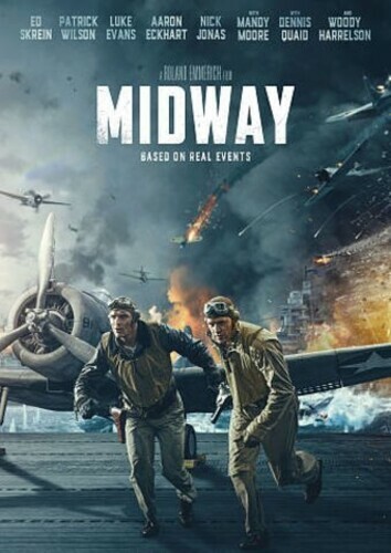 Midway (FACTORY SEALED) DVD Ed Skrein Woody Harrelson WWII War Action