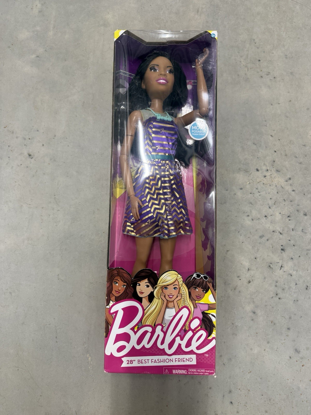 Barbie 28 Inch Best Fashion Friend Doll African AmericanDoll (#2). Read Details.