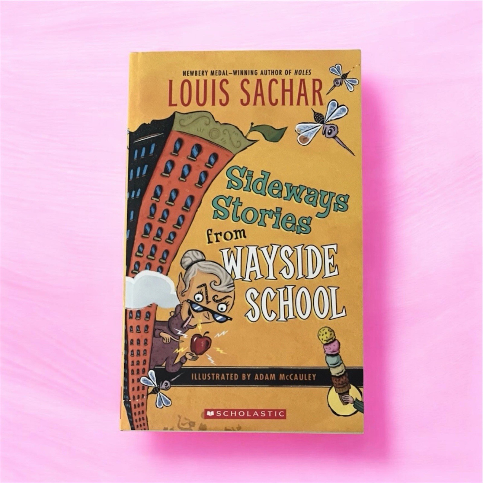 Sideways Stories From Wayside School Louis Sachar Paperback Scholastic Book