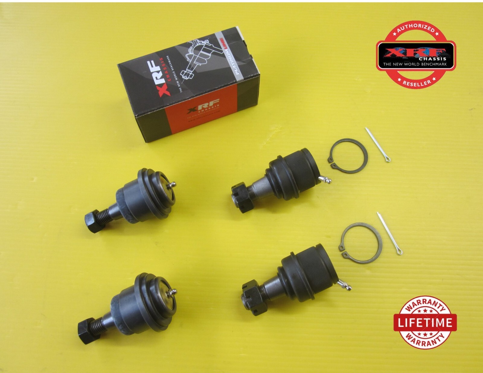 XRF Upper Lower Ball Joint KIT Dodge Ram 2500 3500 LIFETIME WARRANTY 03-13 LIFE