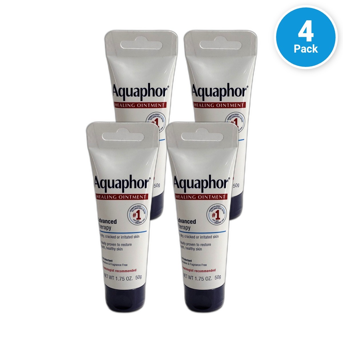 Aquaphor Healing Dry Cracked Irritated Skin Exp 02/27 Pack of 4 New