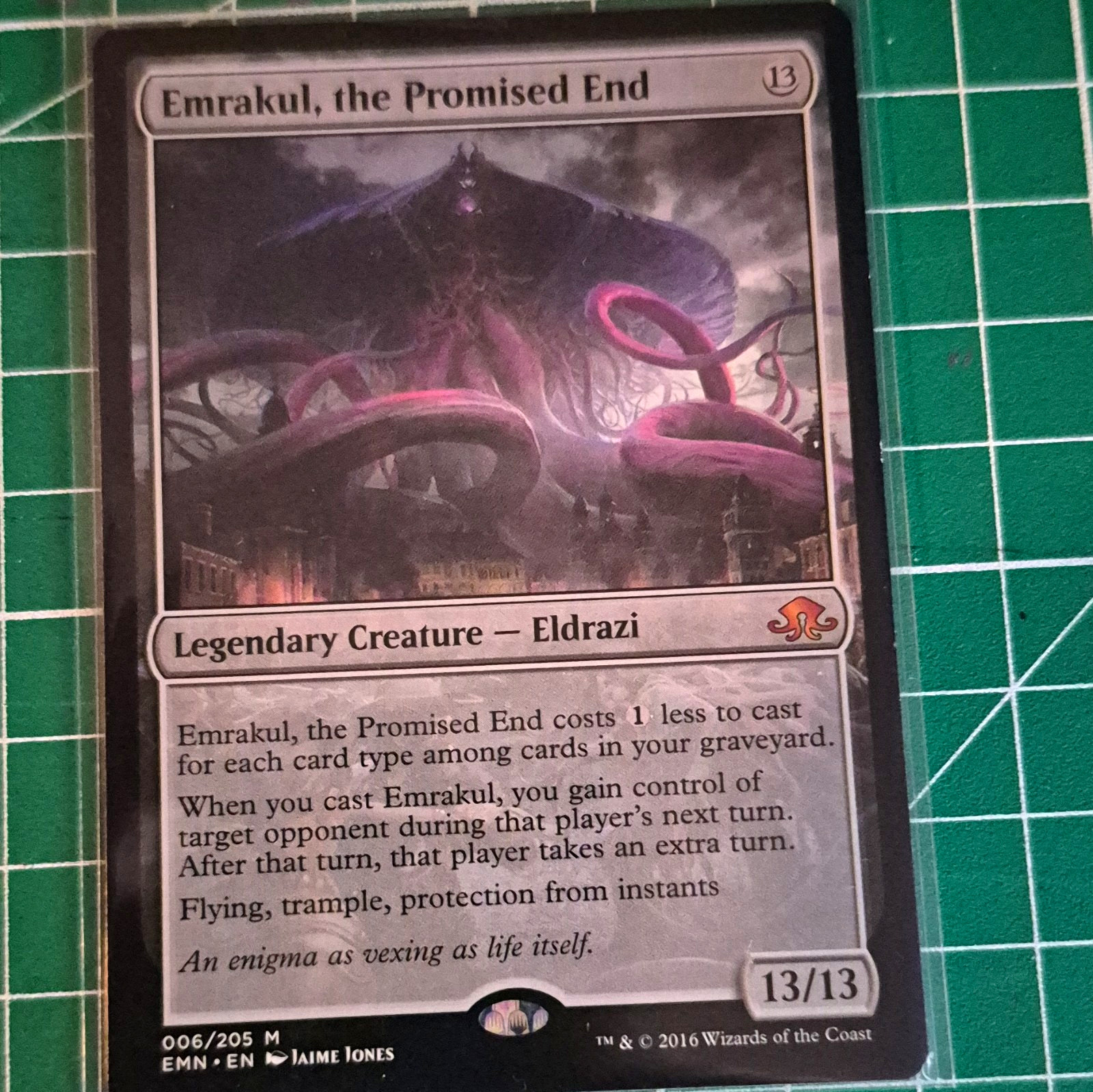Wizards of the Coast MTG Emrakul, the Promised End EMN #006/205 Mythic EN Wizards of the Coast MTG Emrakul, the Promised End EMN #006/205 Mythic EN