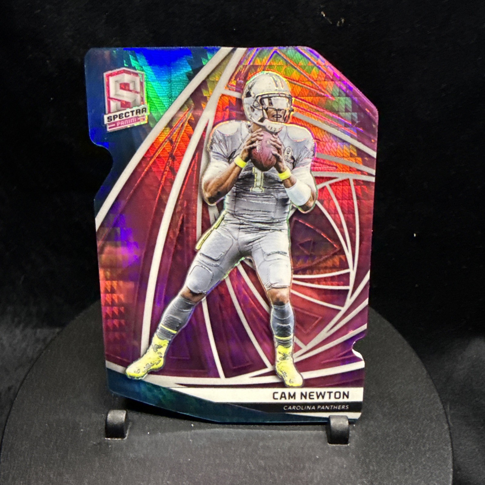 2019 Panthers Cam Newton Spectra Pink Die-cut Prizm 🔥6/20🔥Rare Pro Bowl Jersey