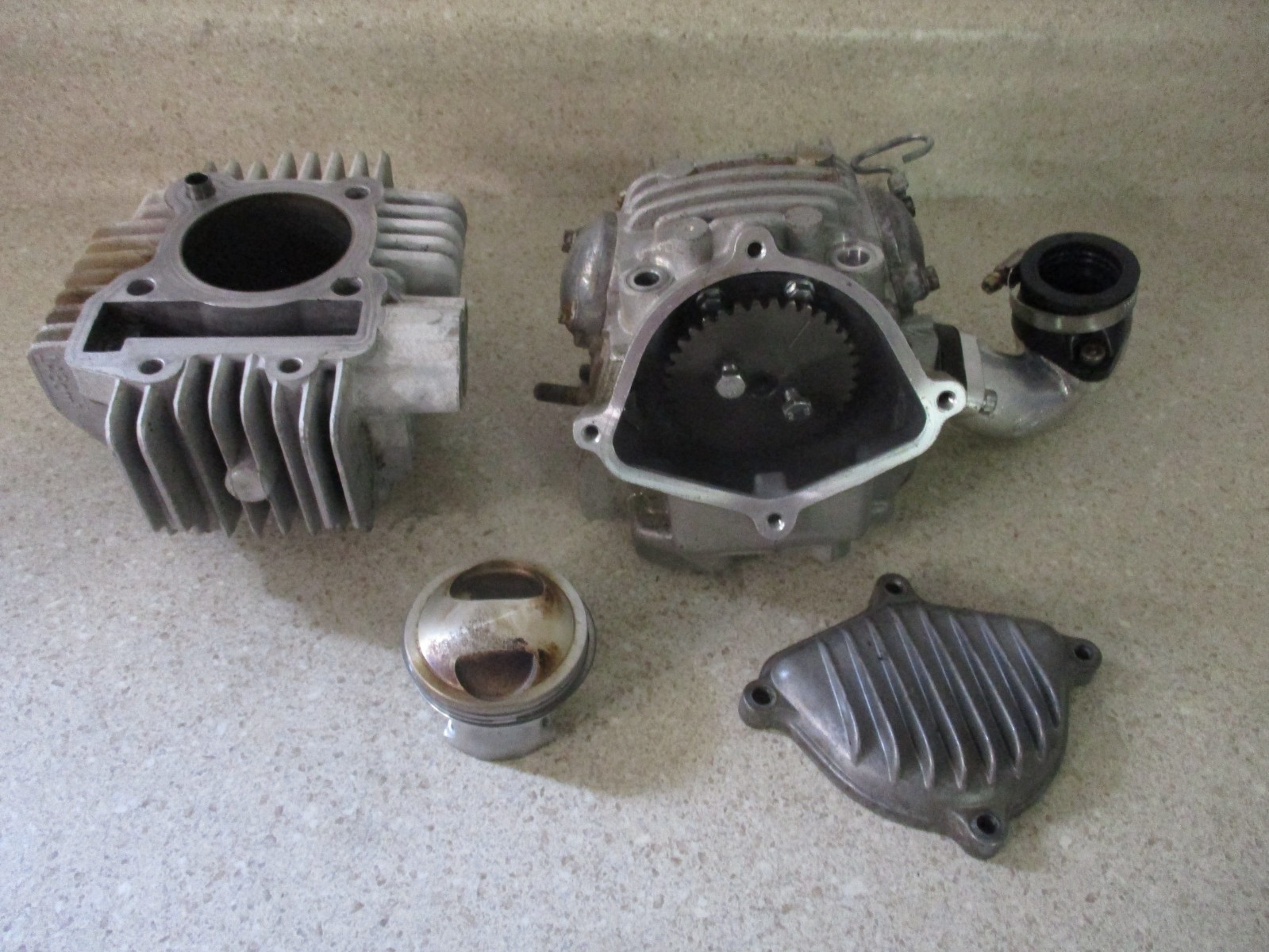 2015 KAWASAKI KLX 110 TB PARTS 143cc BIG BORE W/ V2 RACEHEAD, FITS ALL, M254
