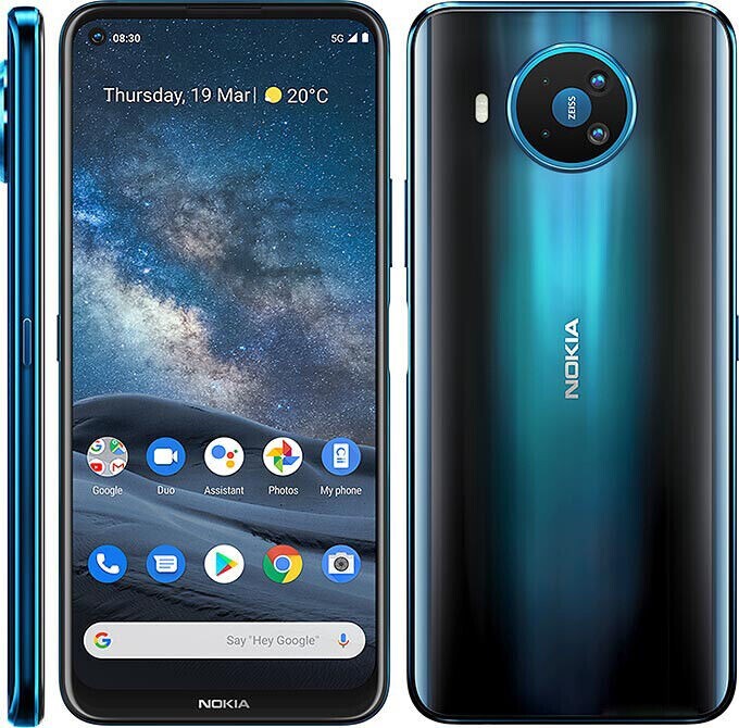 Original Nokia 8.3 5G 64GB 64MP Factory Unlocked DUAL SIM Smartphone OPEN BOX A+