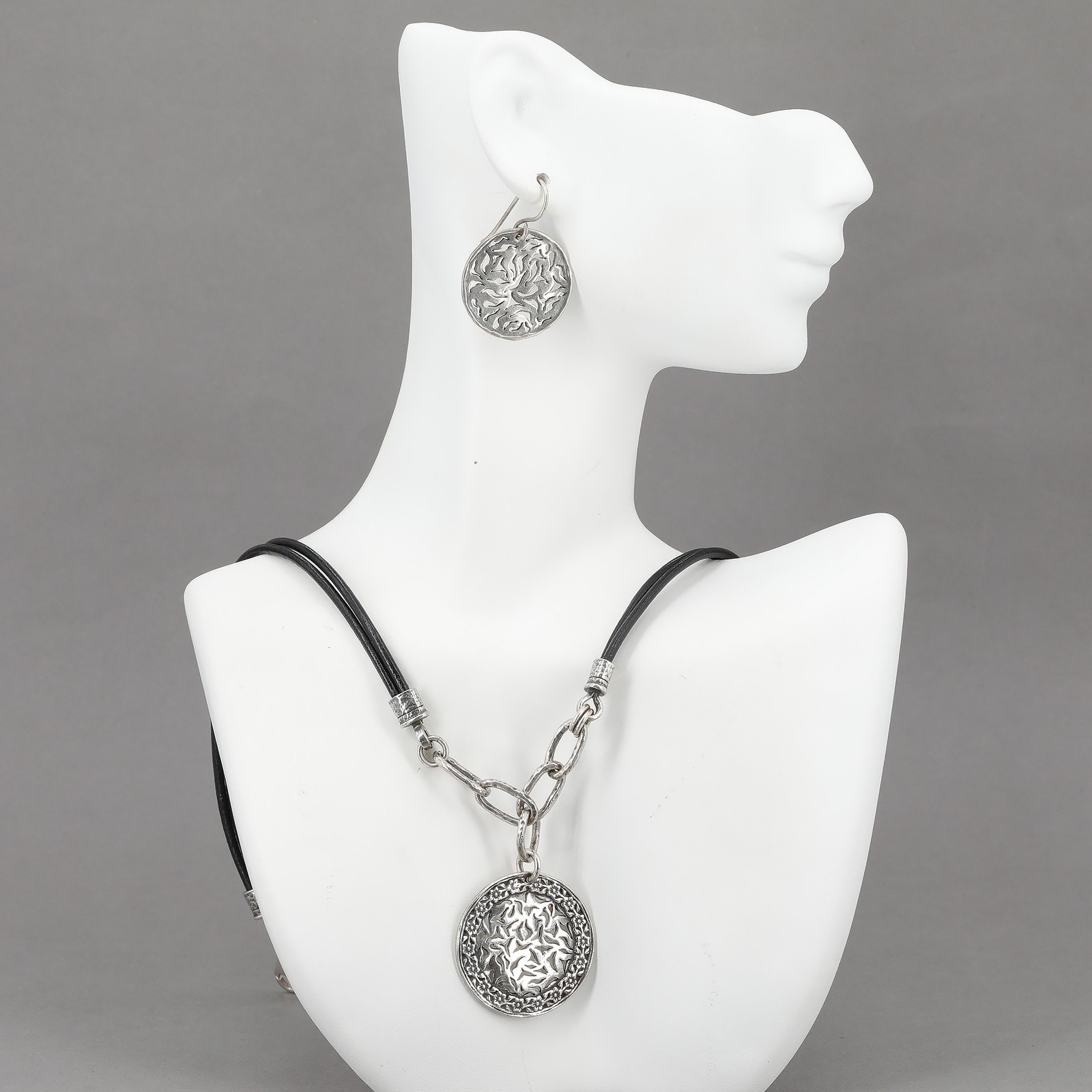 Retired Silpada Sterling Sunburst Necklace & Salta Escape Earrings N1711 W1771 Retired Silpada Sterling Sunburst Necklace & Salta Escape Earrings N1711 W1771