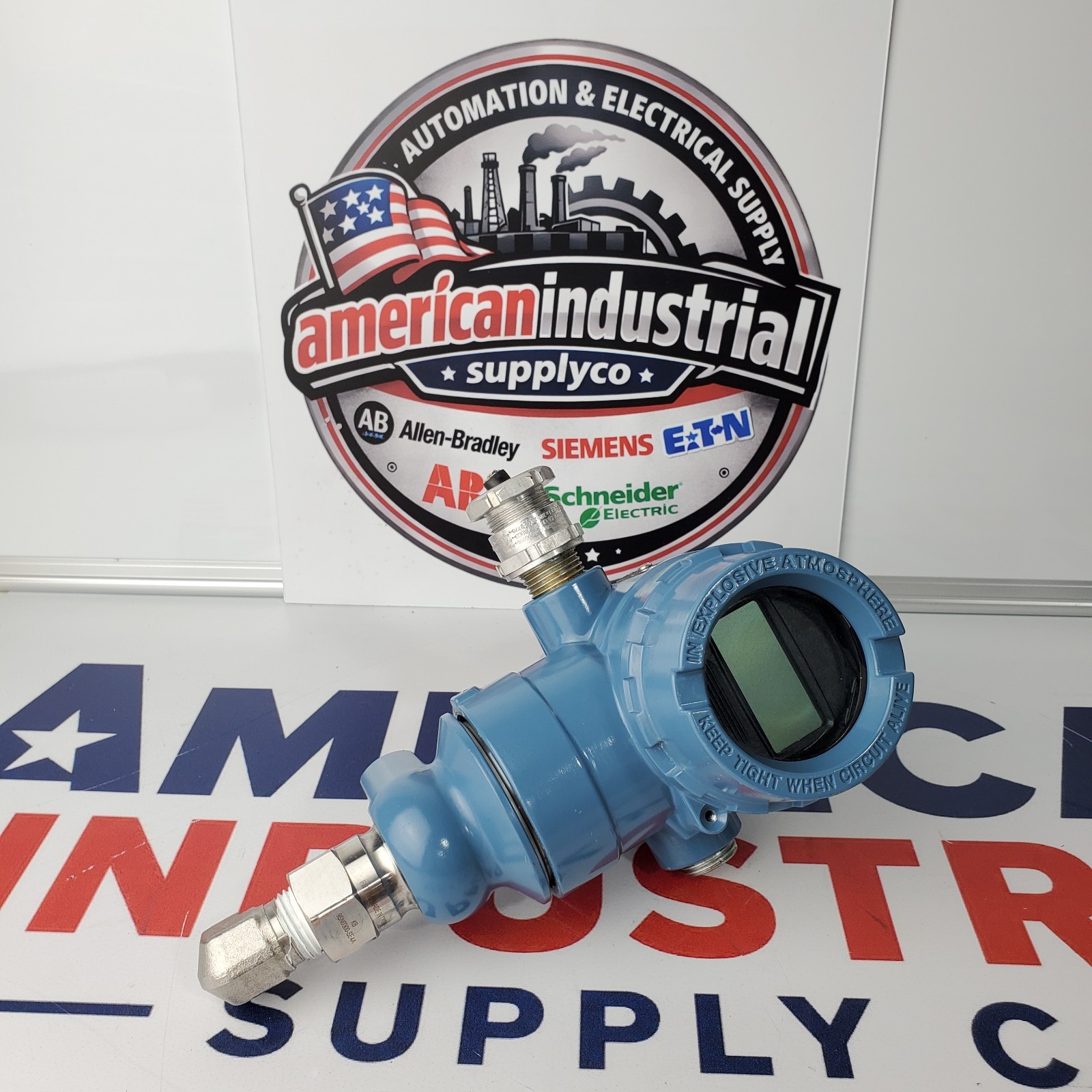 Rosemount 2051TG3 Pressure Transmitter 0-800PSI HART LCD 2051TG3A2B21AK5M5Q4