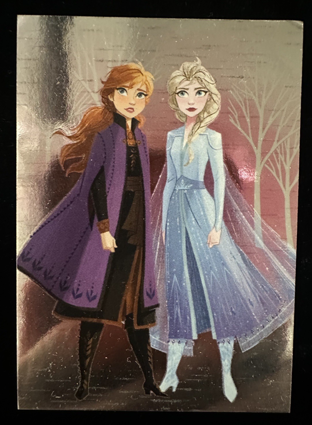 2019 Elsa & Anna PANINI DISNEY FROZEN II CARDS Foil Refractor