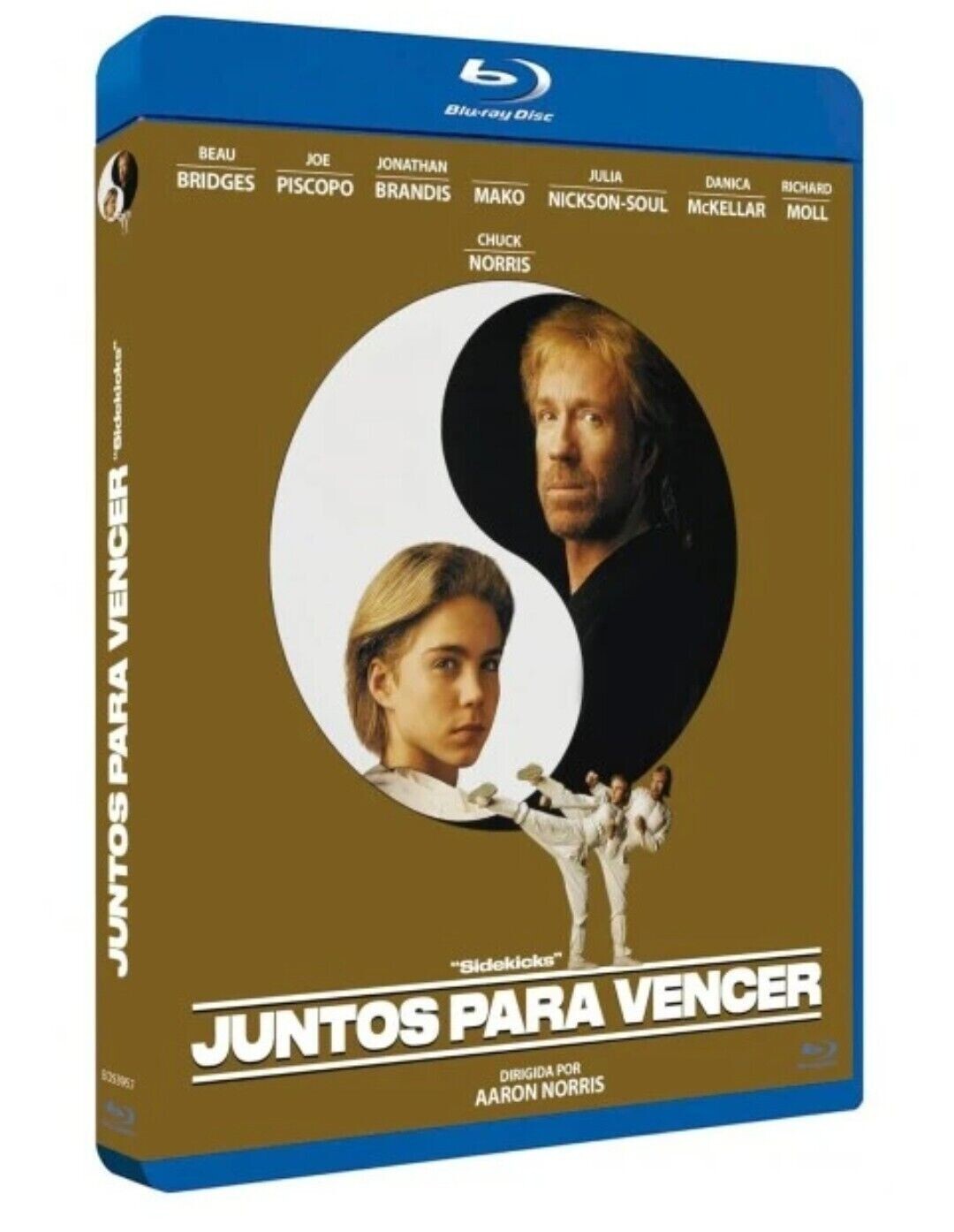 Sidekicks (1992) Chuck Norris Blu-Ray NEW (Spanish Package has English Audio)