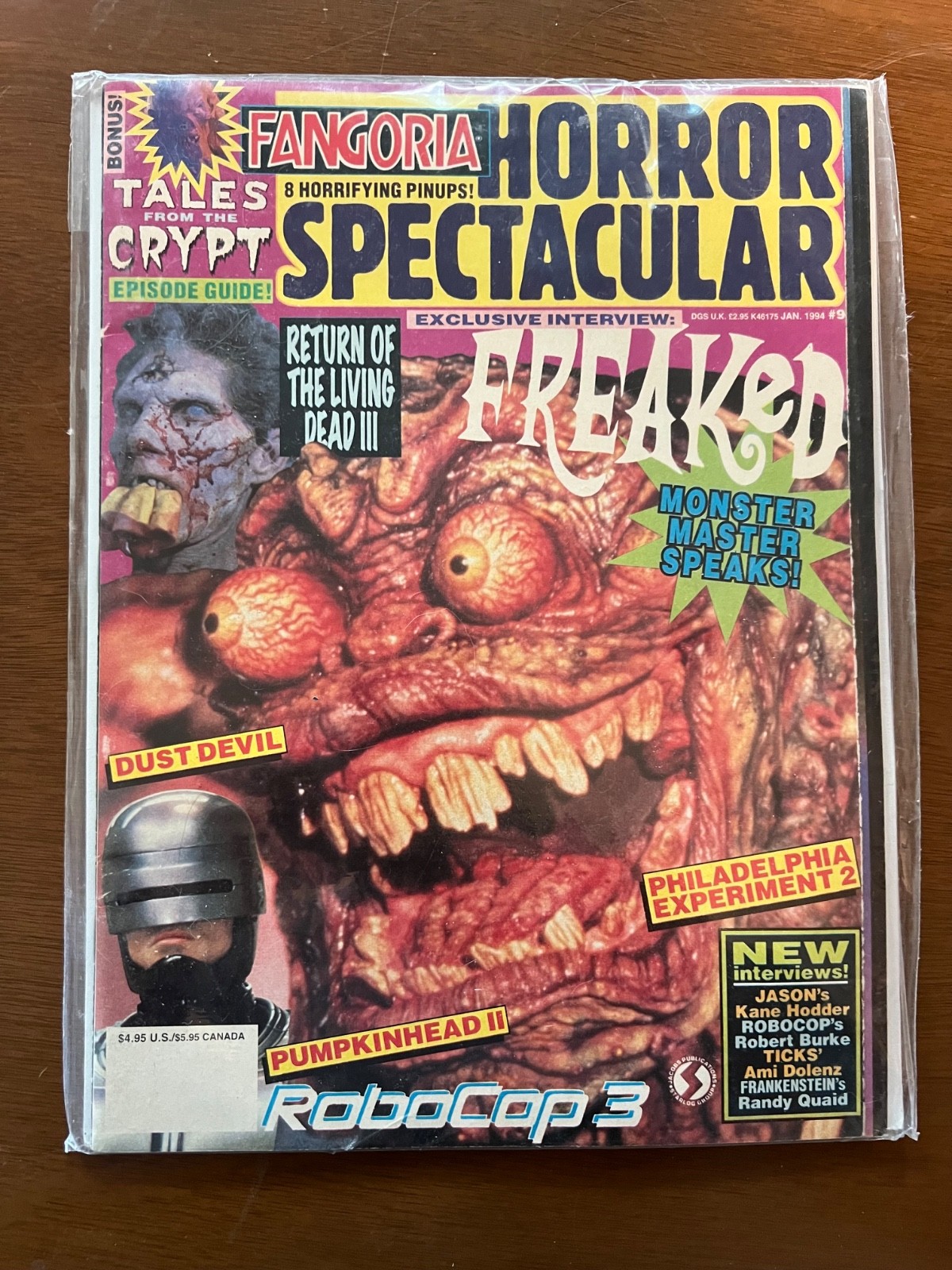 Fangoria Horror Spectacular (1990) #9 Freaked - Monster Master Speaks Fangoria Horror Spectacular (1990) #9 Freaked - Monster Master Speaks