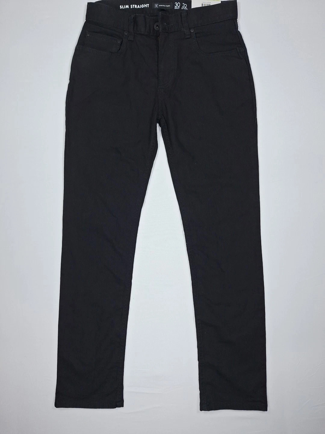 INC Men's Comfort Stretch Slim Straight Core 5 Pocket Jeans NWT