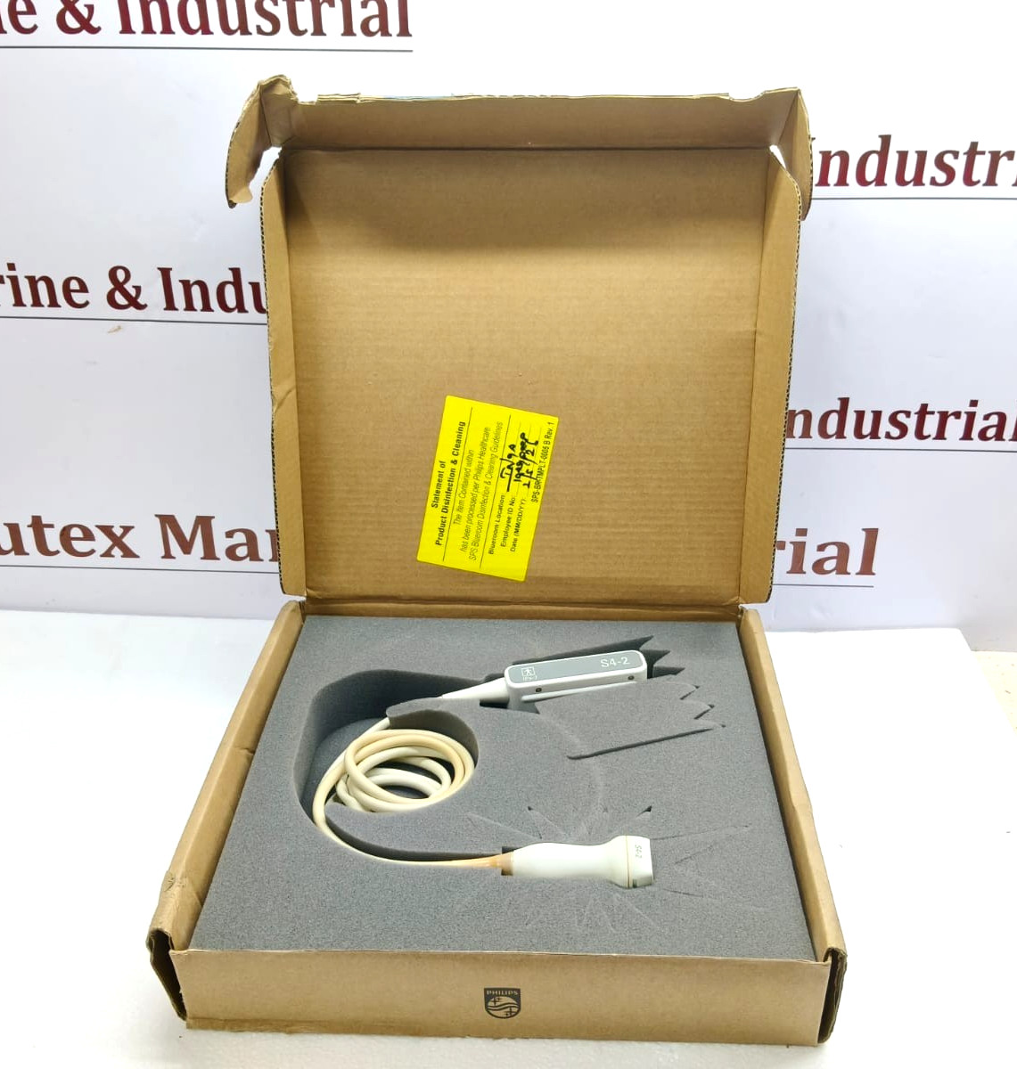 PHILIPS S4-2 453561636605 Ultrasound Transducer Compact RoHS WITH BOX