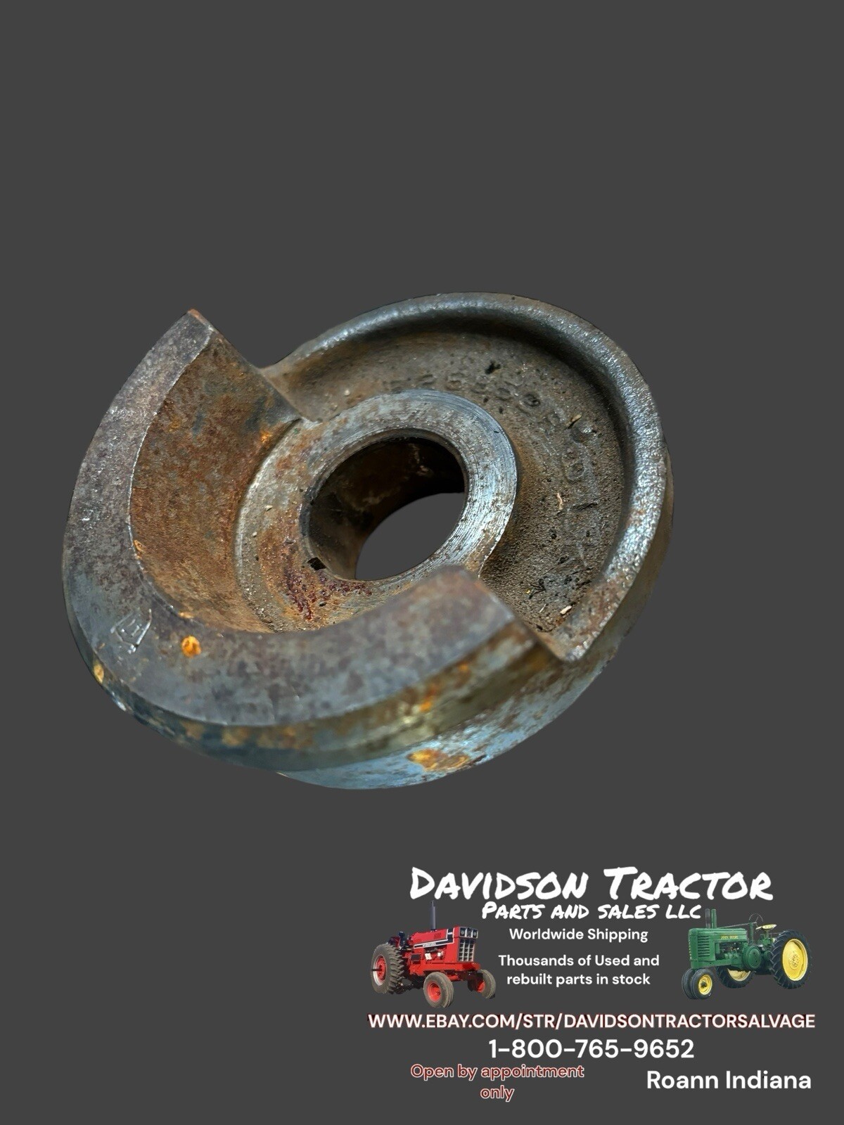 John Deere R26852R Cam Balancer Weight Antique Tractor