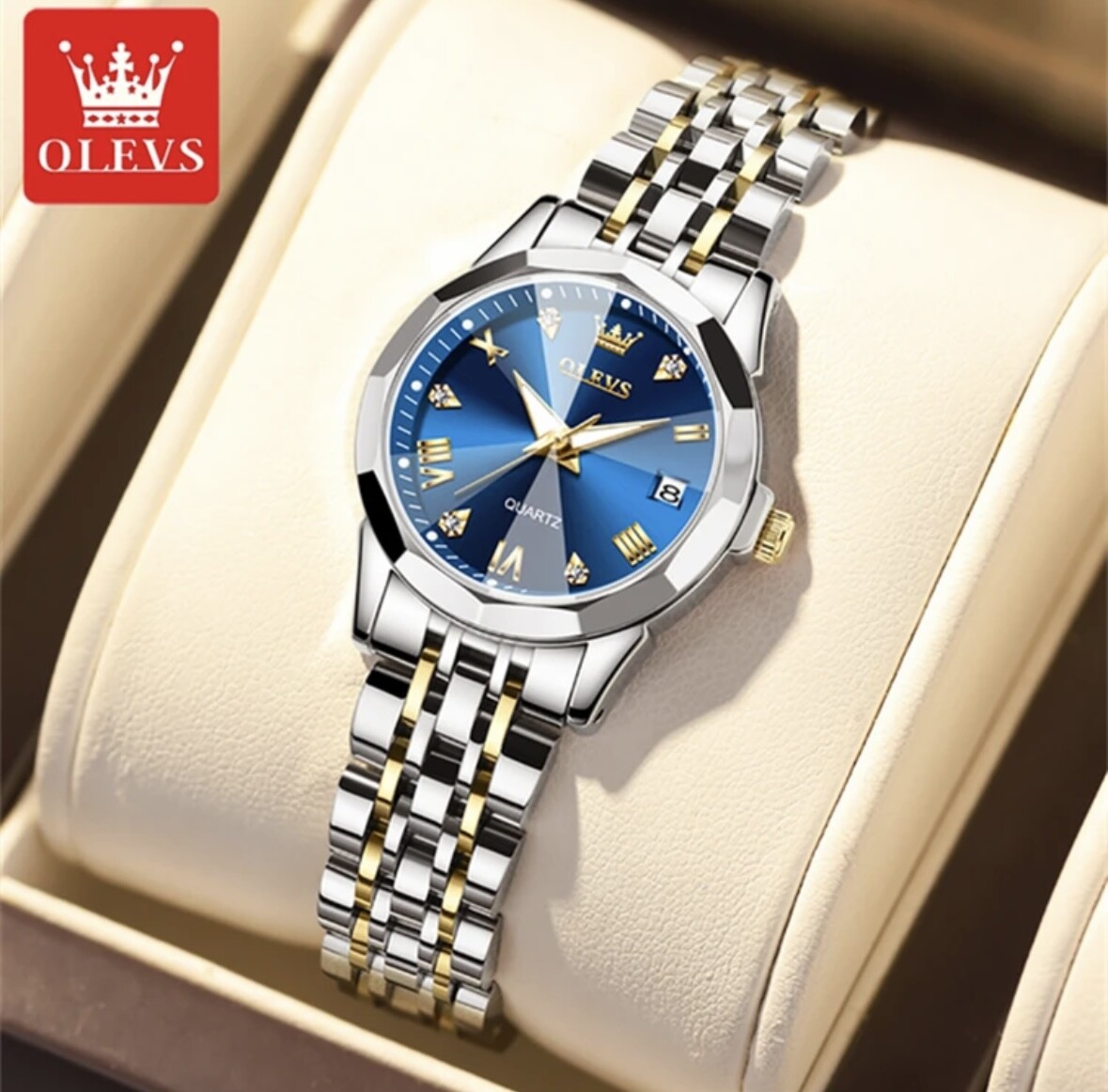 Brand New, Woman\'s Watch, Olevs with White box. Choose Your Color.