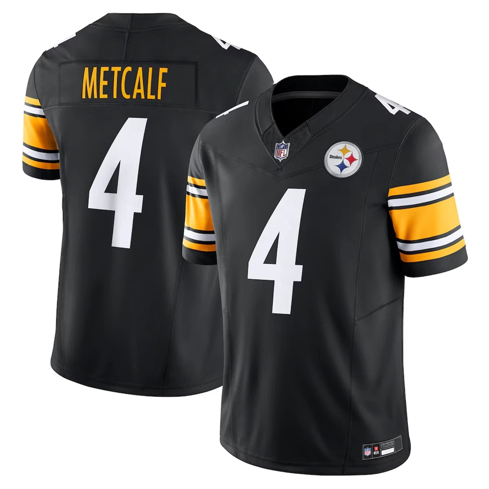 NWT Men's Steelers Black Team Limited Jersey All Stitched Jersey