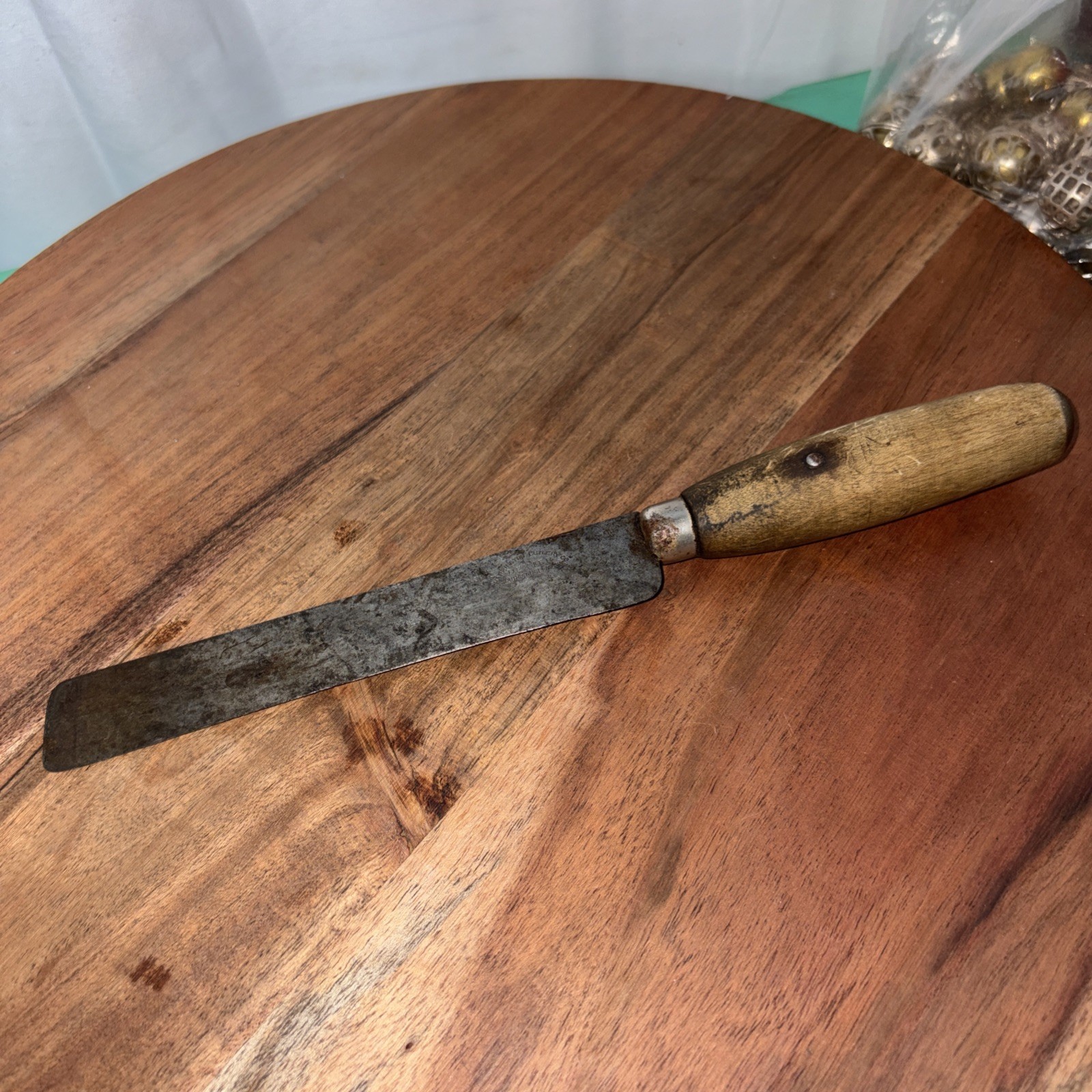 Antique Harrington Cutlery Co Dexter Southbridge Mass Wood Handle Knife Antique Harrington Cutlery Co Dexter Southbridge Mass Wood Handle Knife