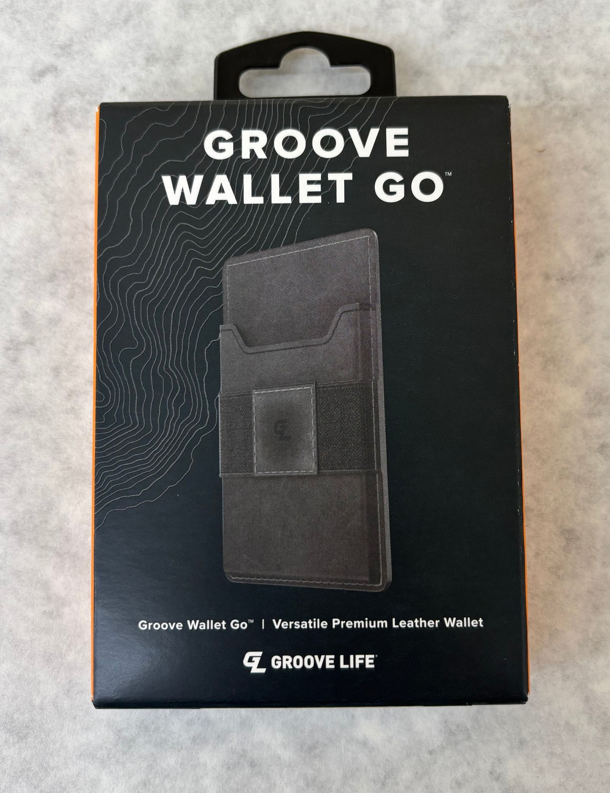 Groove Life Groove Wallet Go Versatile Premium Leather Wallet CHOOSE COLOR