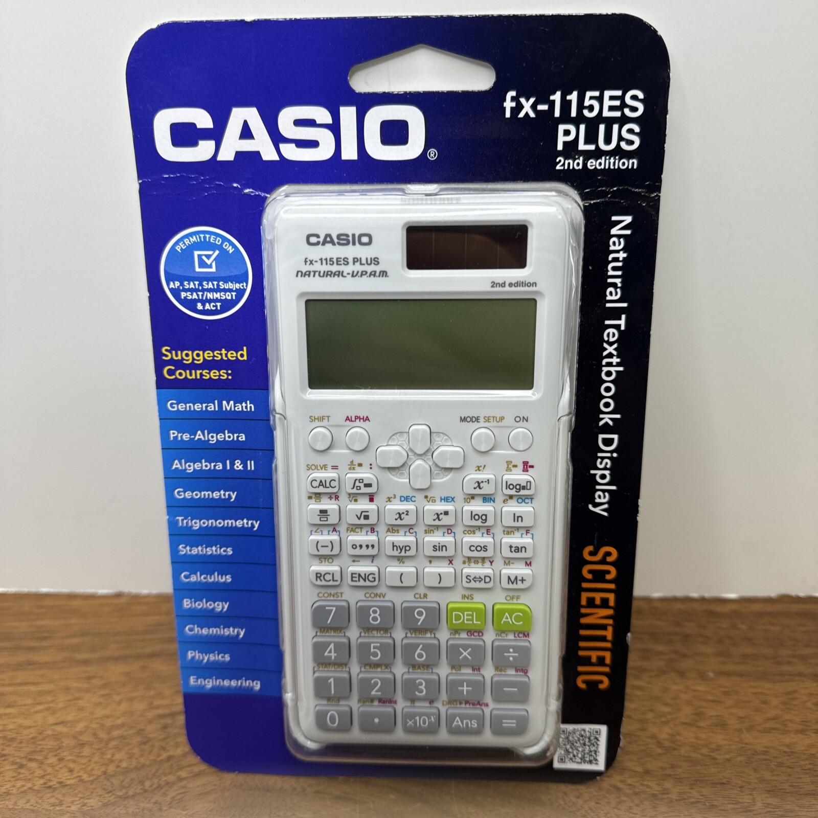 Casio FX-115ES PLUS Scientific Calculator NEW SEALED